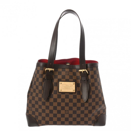 Louis Vuitton Hampstead Brown Canvas Tote Bag