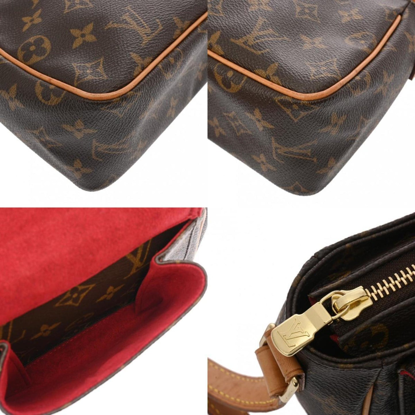 Louis Vuitton Viva Cité Brown Canvas Shoulder Bag