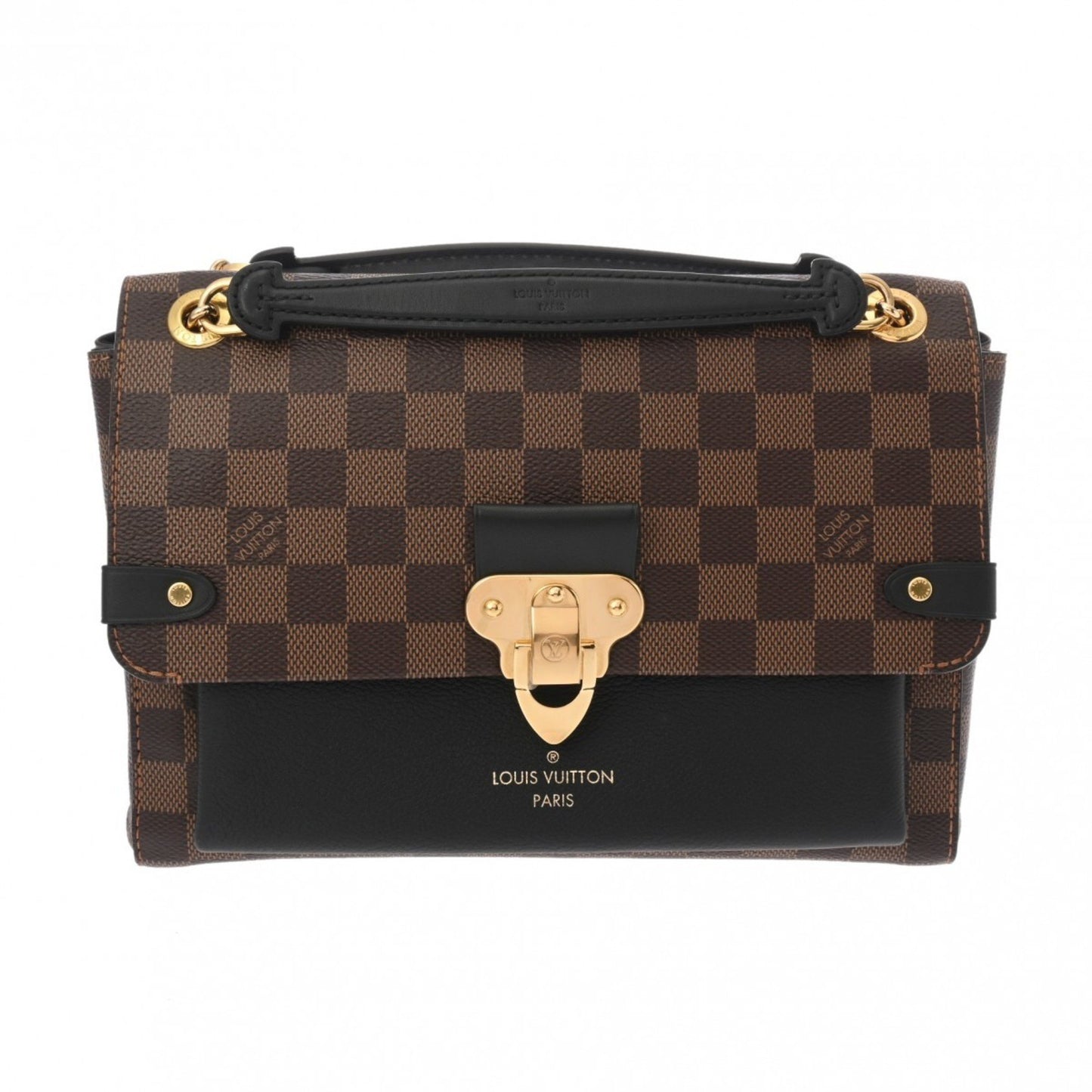 Louis Vuitton Vavin Brown Canvas Clutch Bag