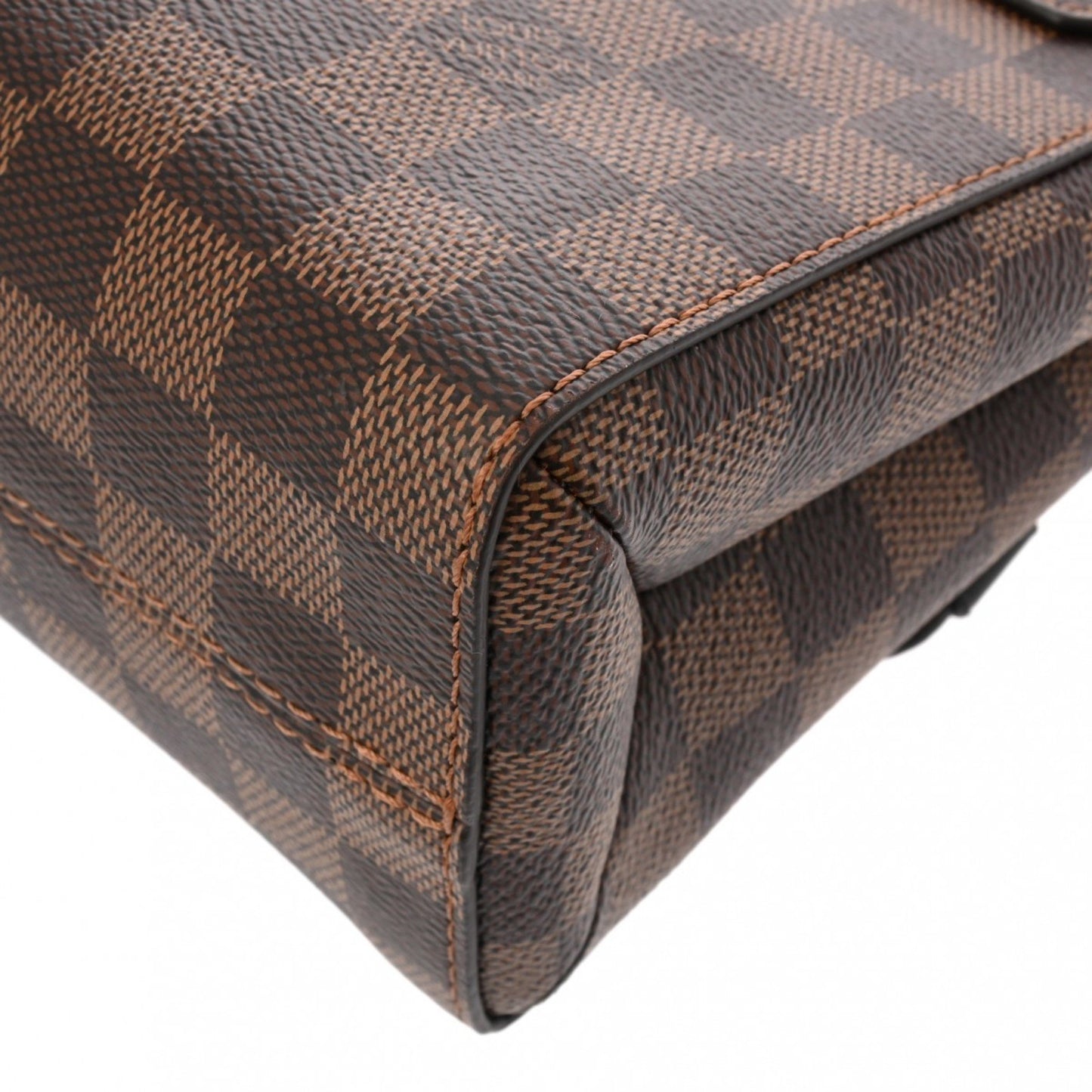 Louis Vuitton Vavin Brown Canvas Clutch Bag