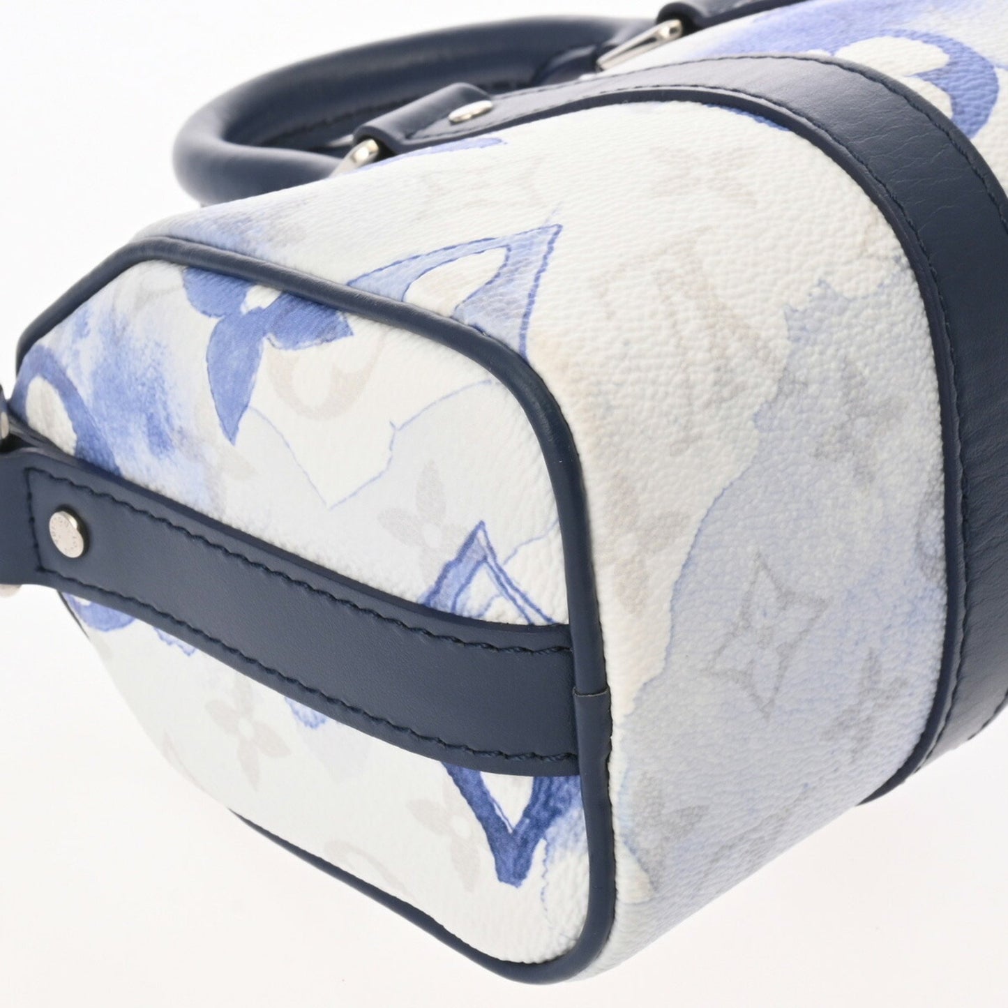 Louis Vuitton Keepall XS Blue Canvas Hand Bag