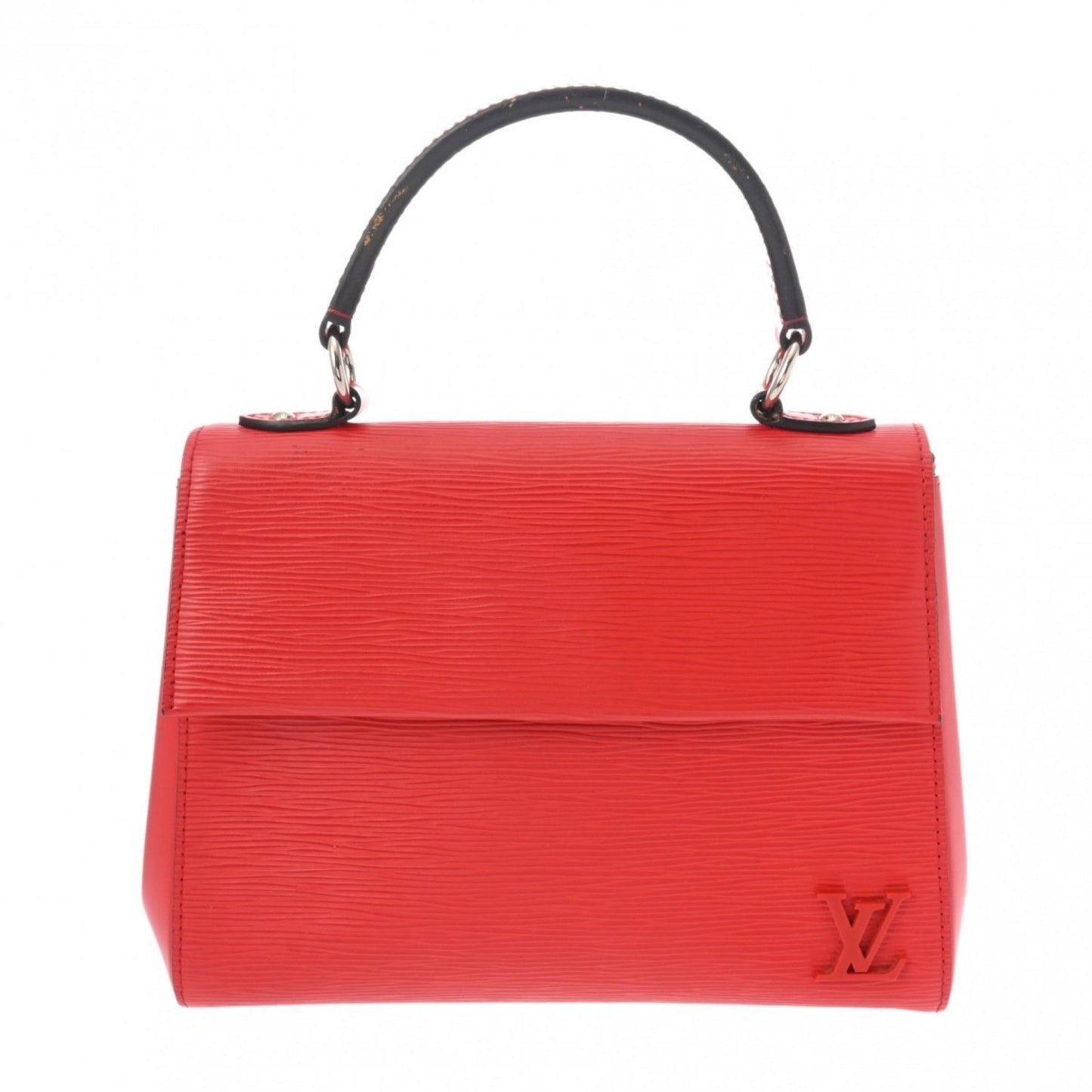 Louis Vuitton Cluny Red Leather Hand Bag