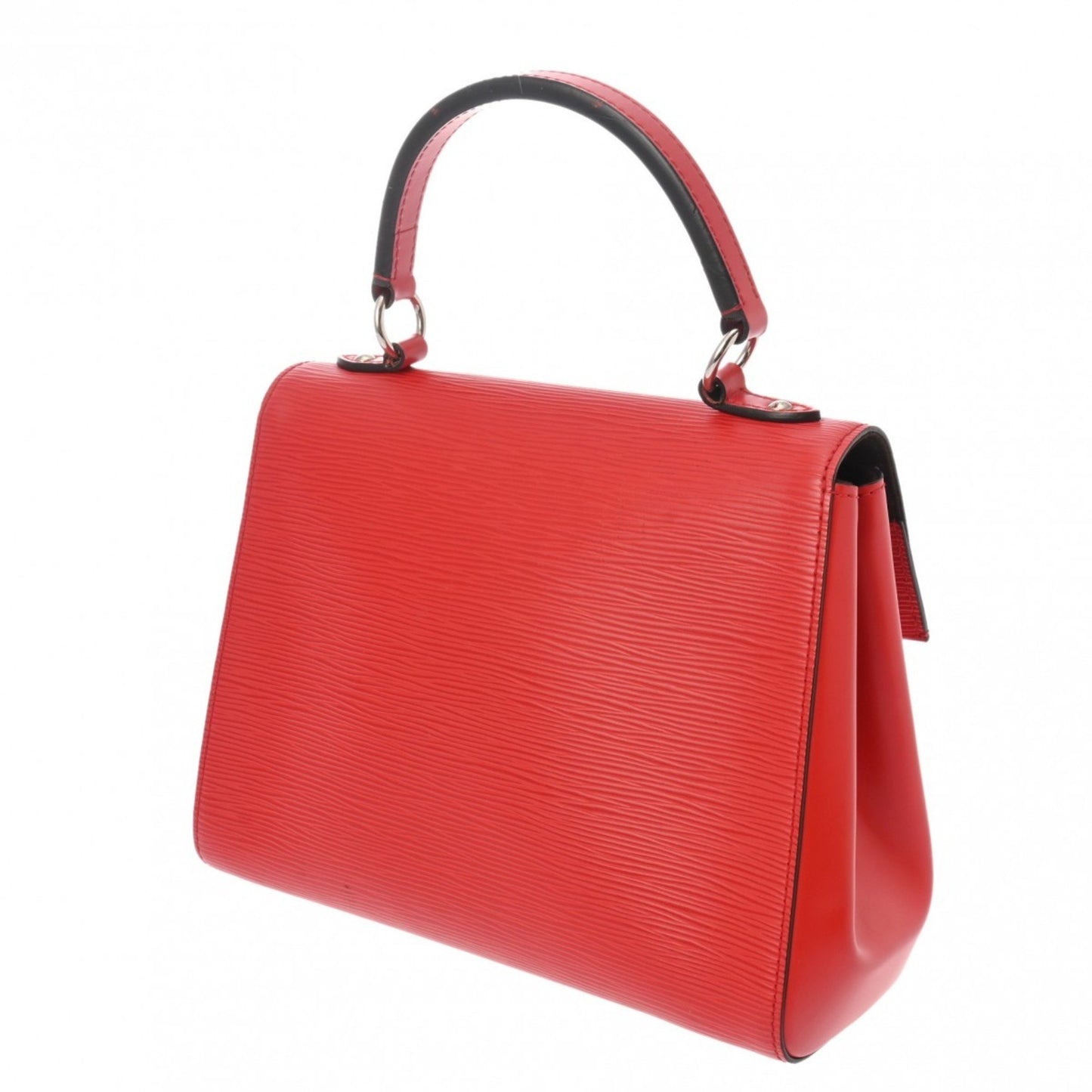 Louis Vuitton Cluny Red Leather Hand Bag