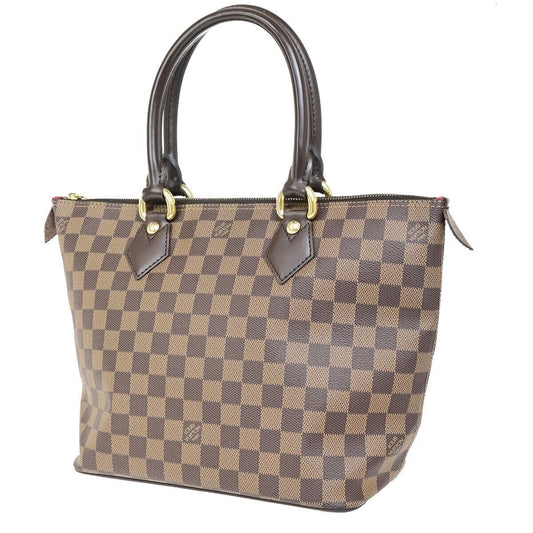 Louis Vuitton Saleya Brown Canvas Shoulder Bag