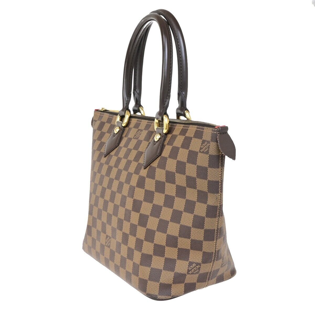 Louis Vuitton Saleya Brown Canvas Shoulder Bag