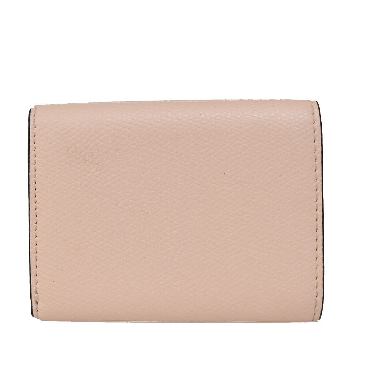 Fendi Zucca Pink Leather Wallet Accessories