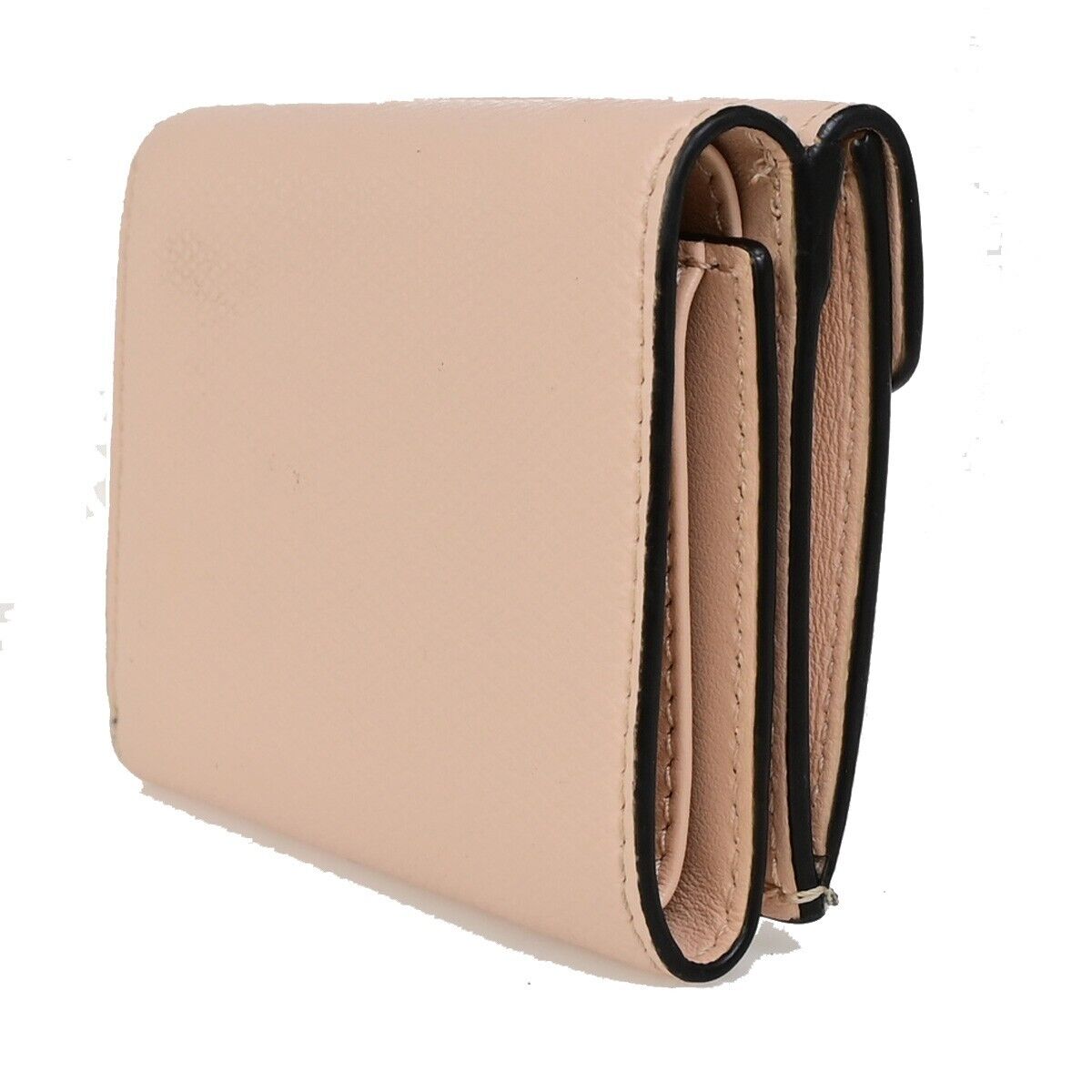 Fendi Zucca Pink Leather Wallet Accessories