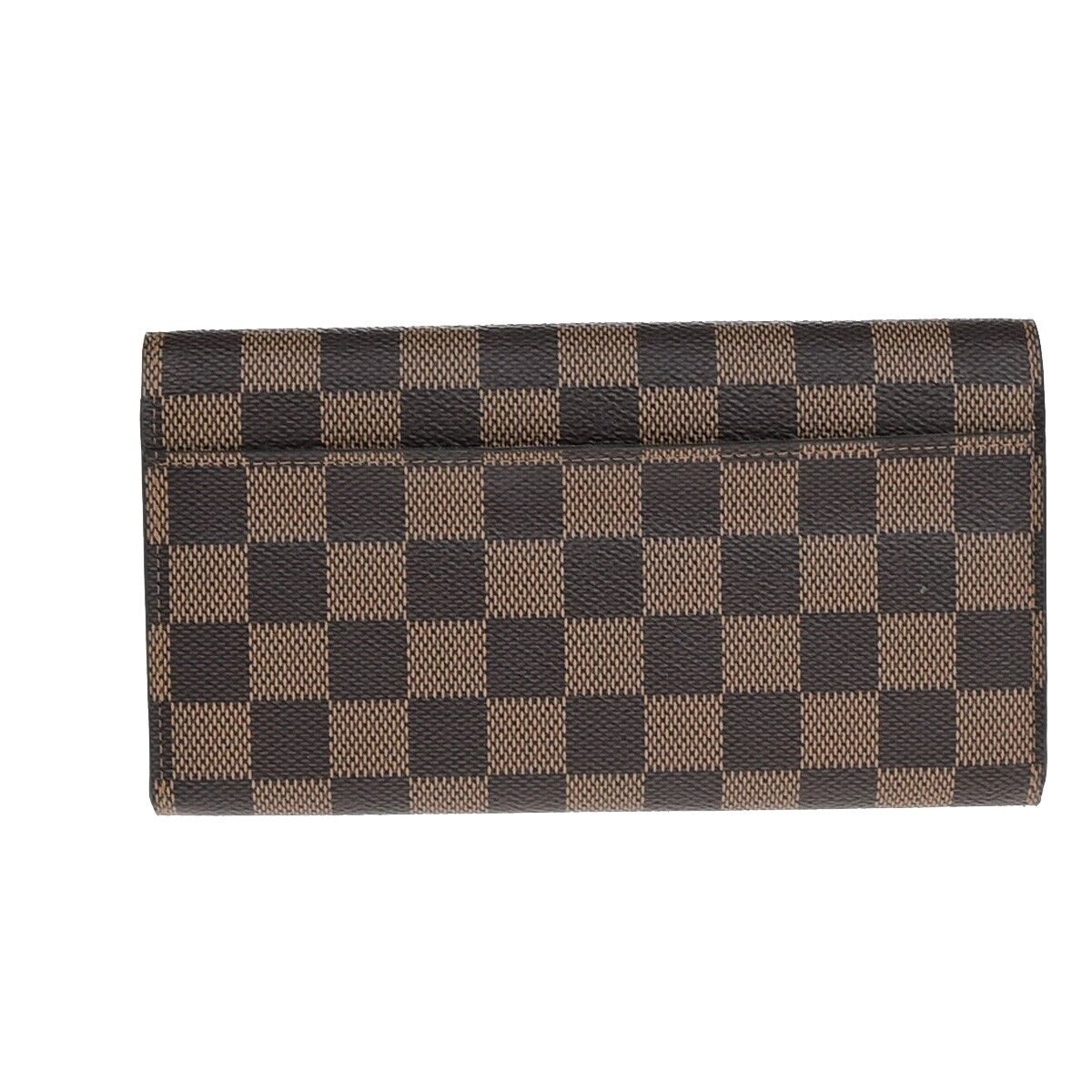 Louis Vuitton Sarah Brown Canvas Wallet Accessories