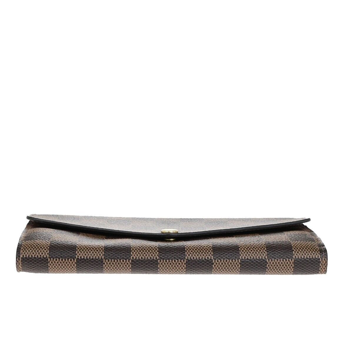 Louis Vuitton Sarah Brown Canvas Wallet Accessories