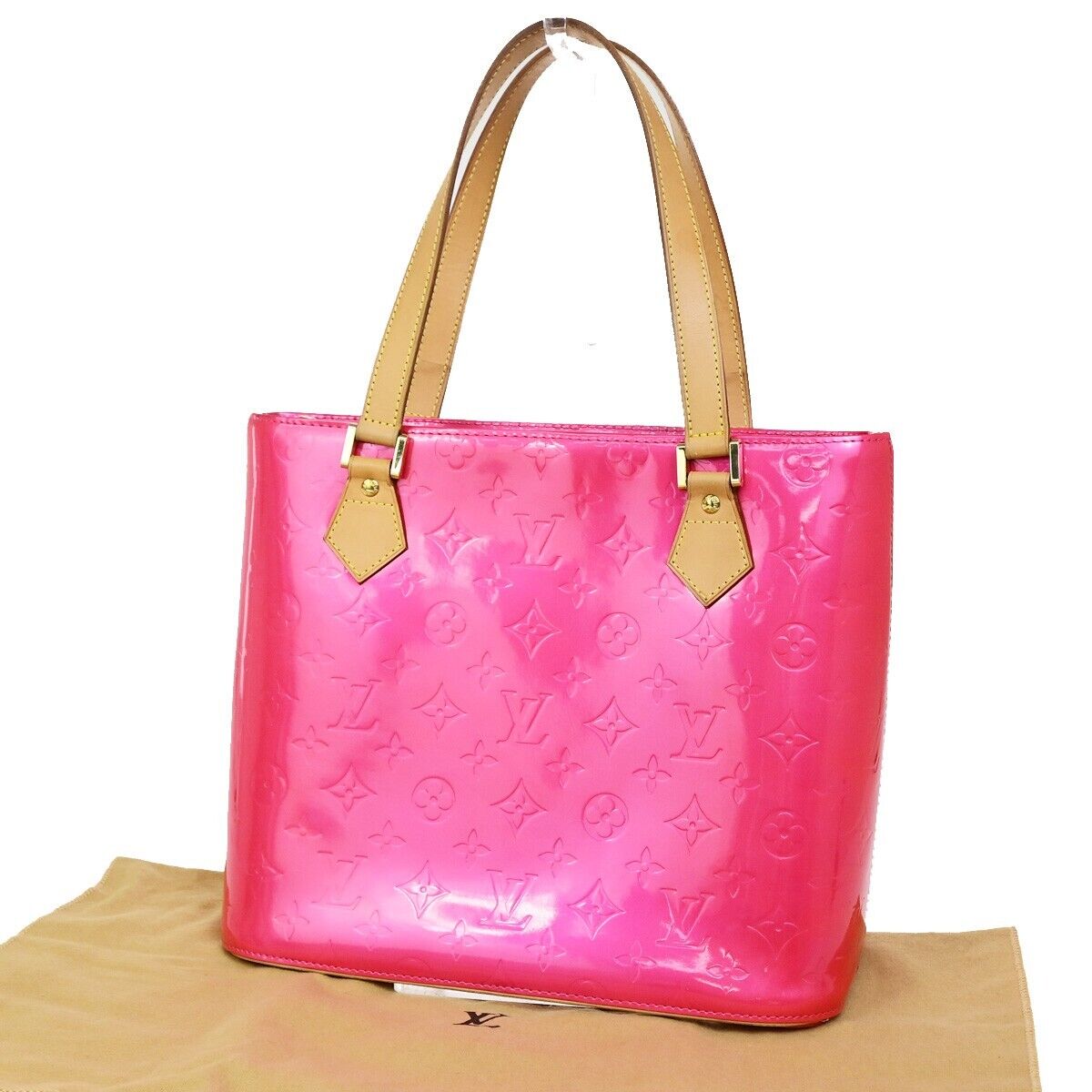 Louis Vuitton Reade Pink Patent Leather Shoulder Bag