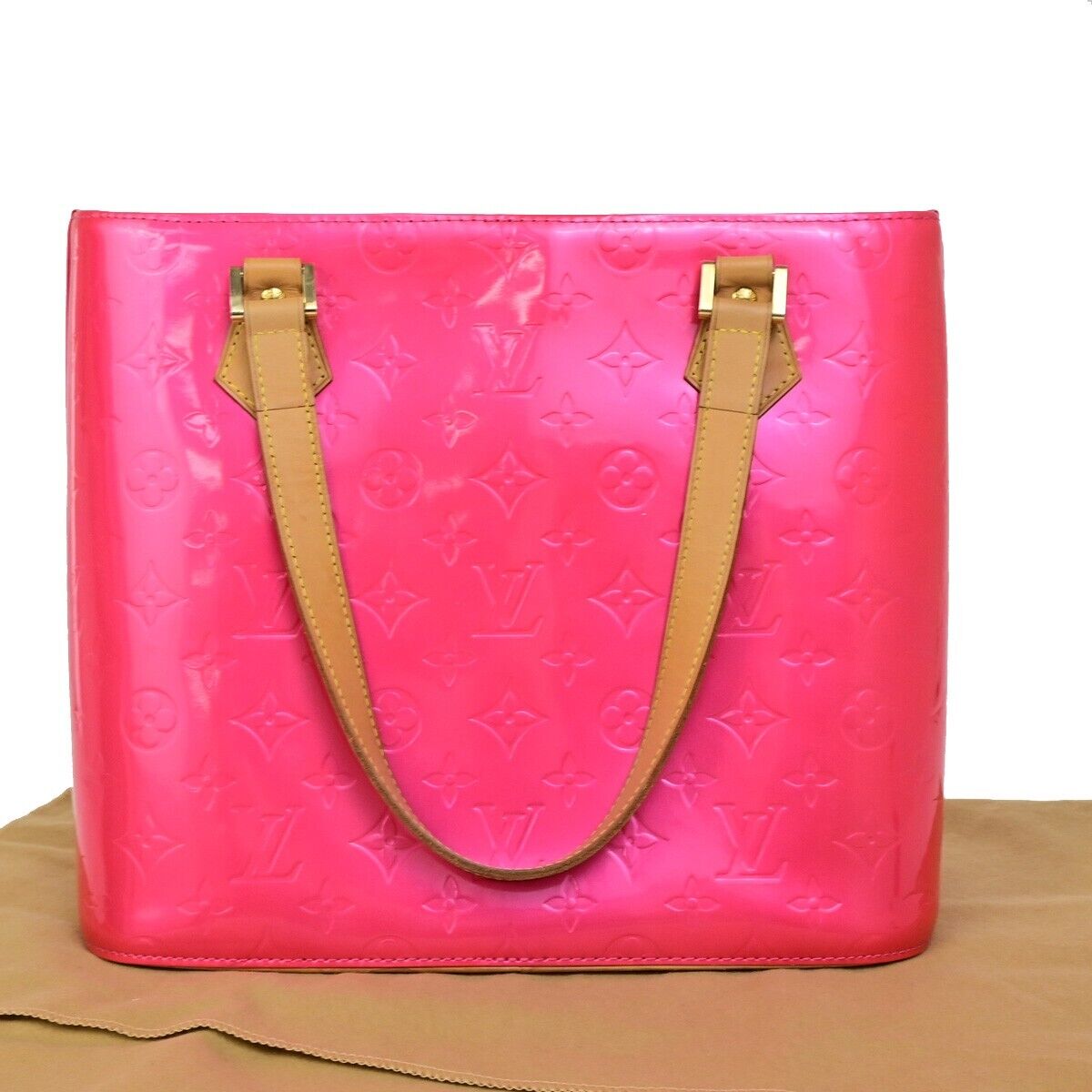 Louis Vuitton Reade Pink Patent Leather Shoulder Bag