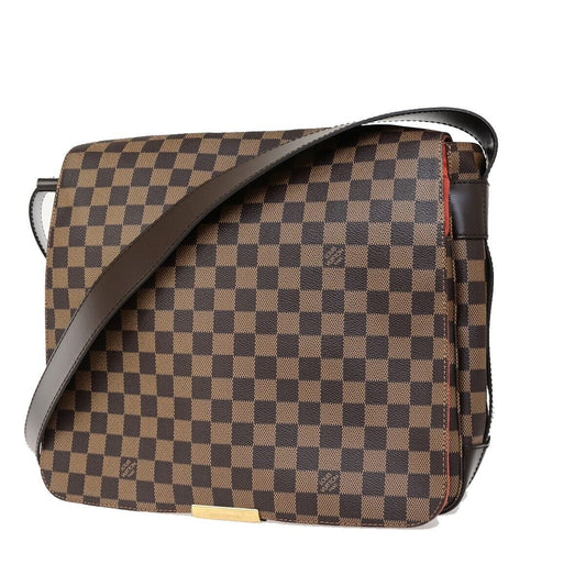 Louis Vuitton Bastille Brown Canvas Shoulder Bag