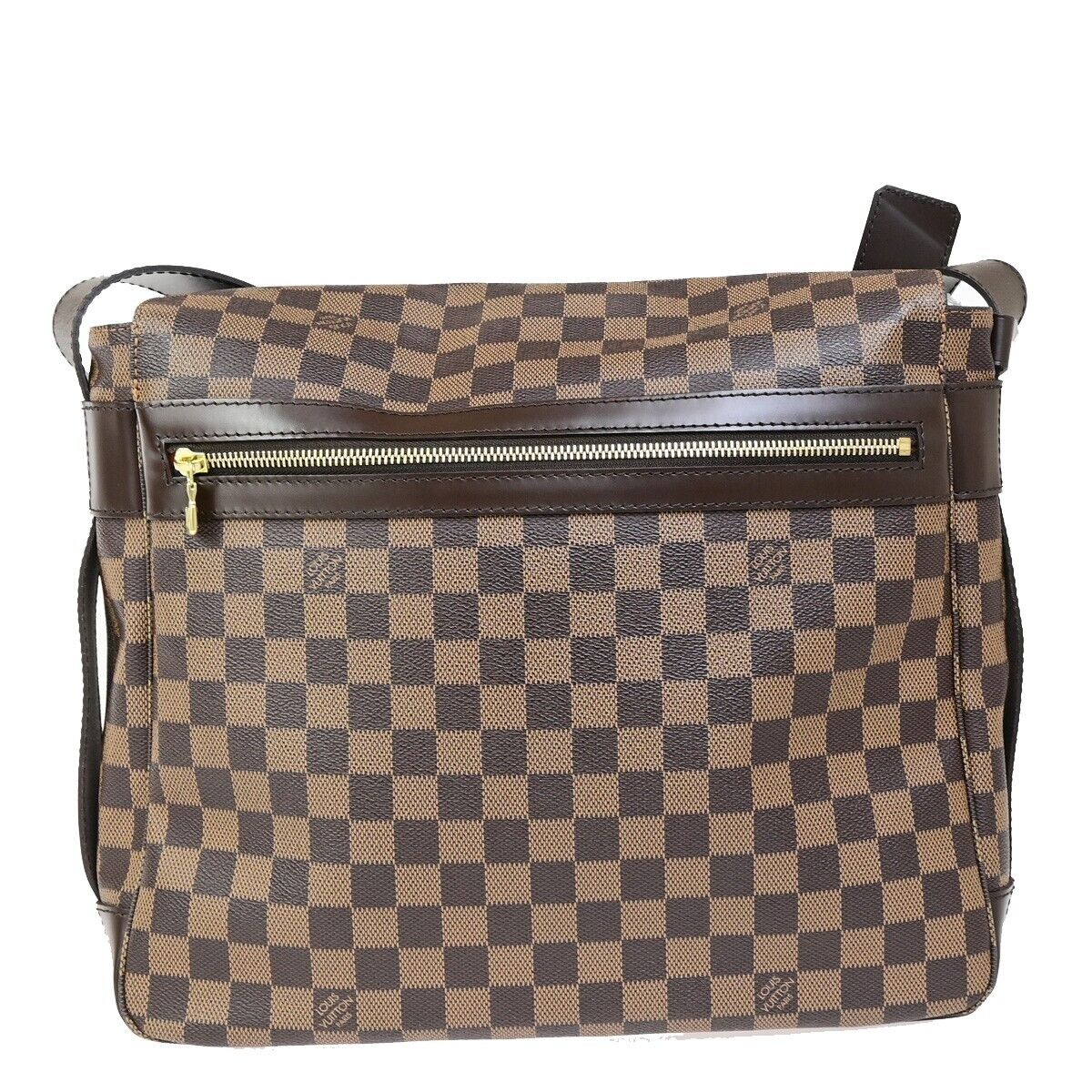 Louis Vuitton Bastille Brown Canvas Shoulder Bag