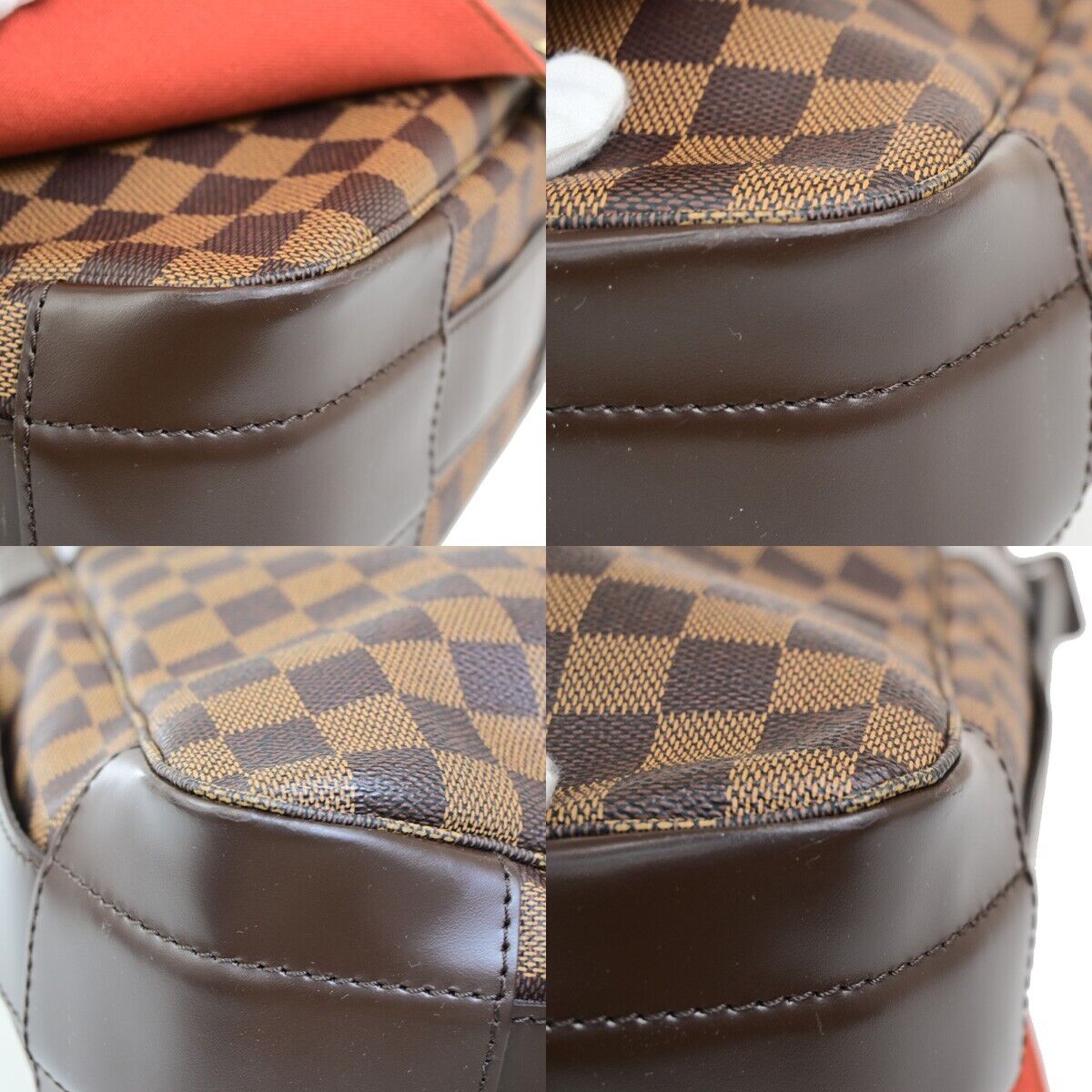 Louis Vuitton Bastille Brown Canvas Shoulder Bag