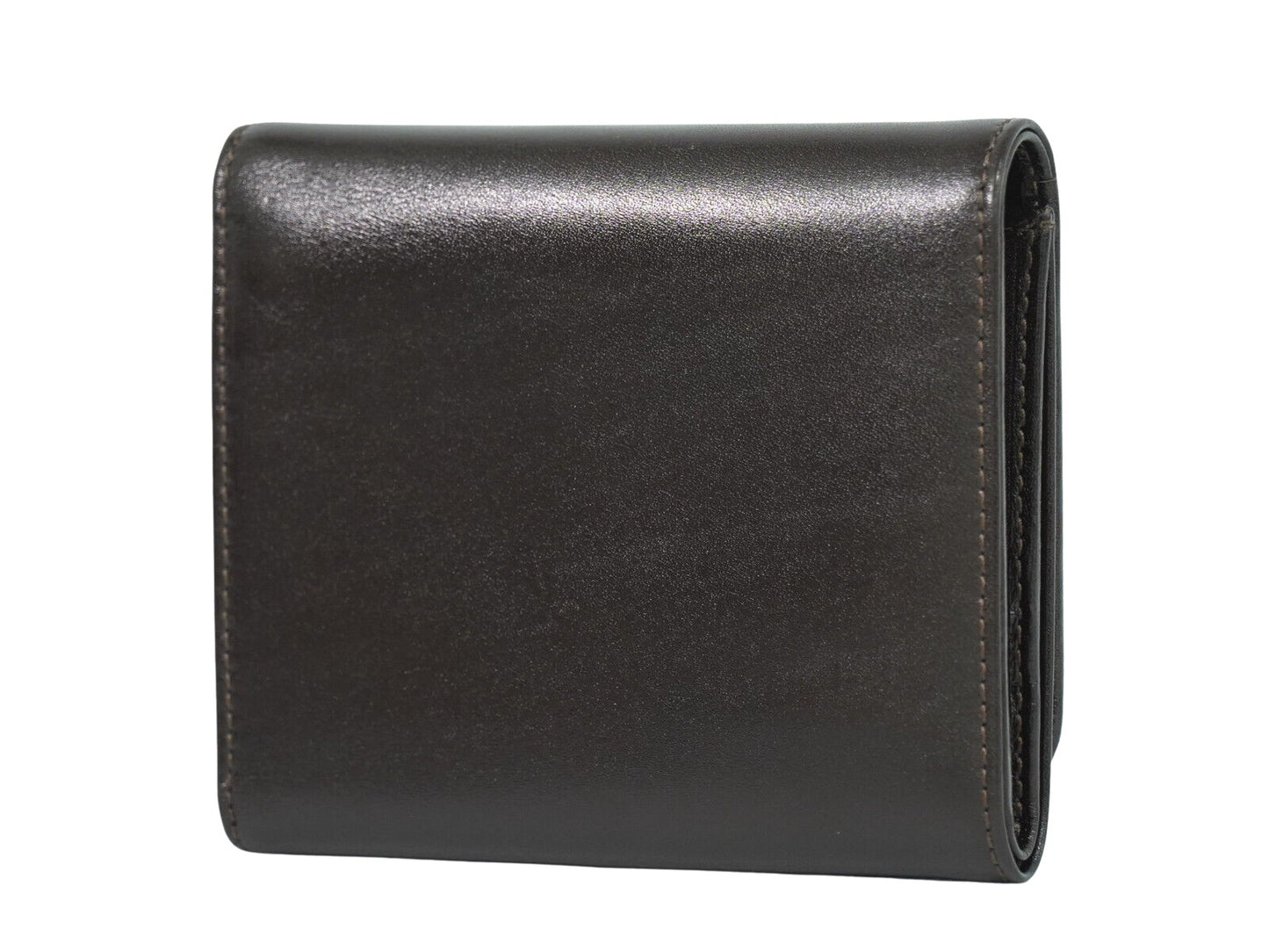 Fendi Brown Leather Wallet Accessories