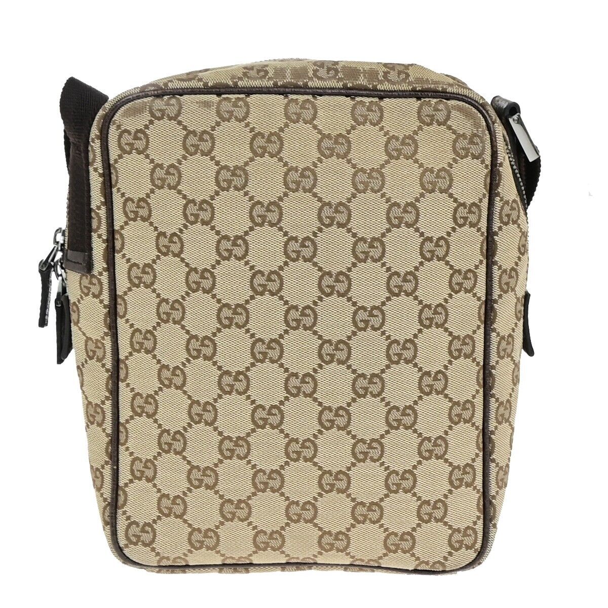 Gucci Beige Canvas Shoulder Bag