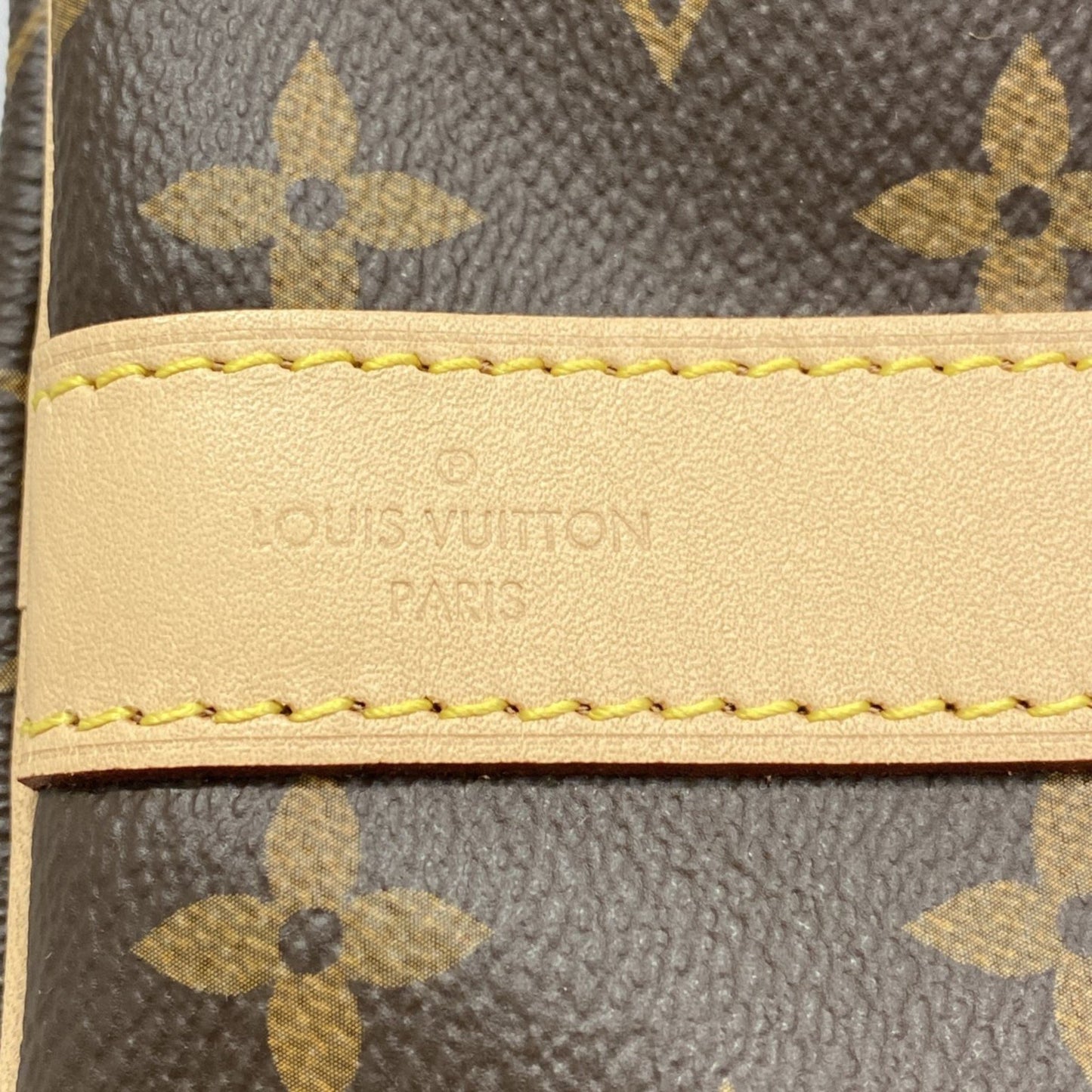 Louis Vuitton Keepall Bandouliere 55 Brown Canvas Travel Bag