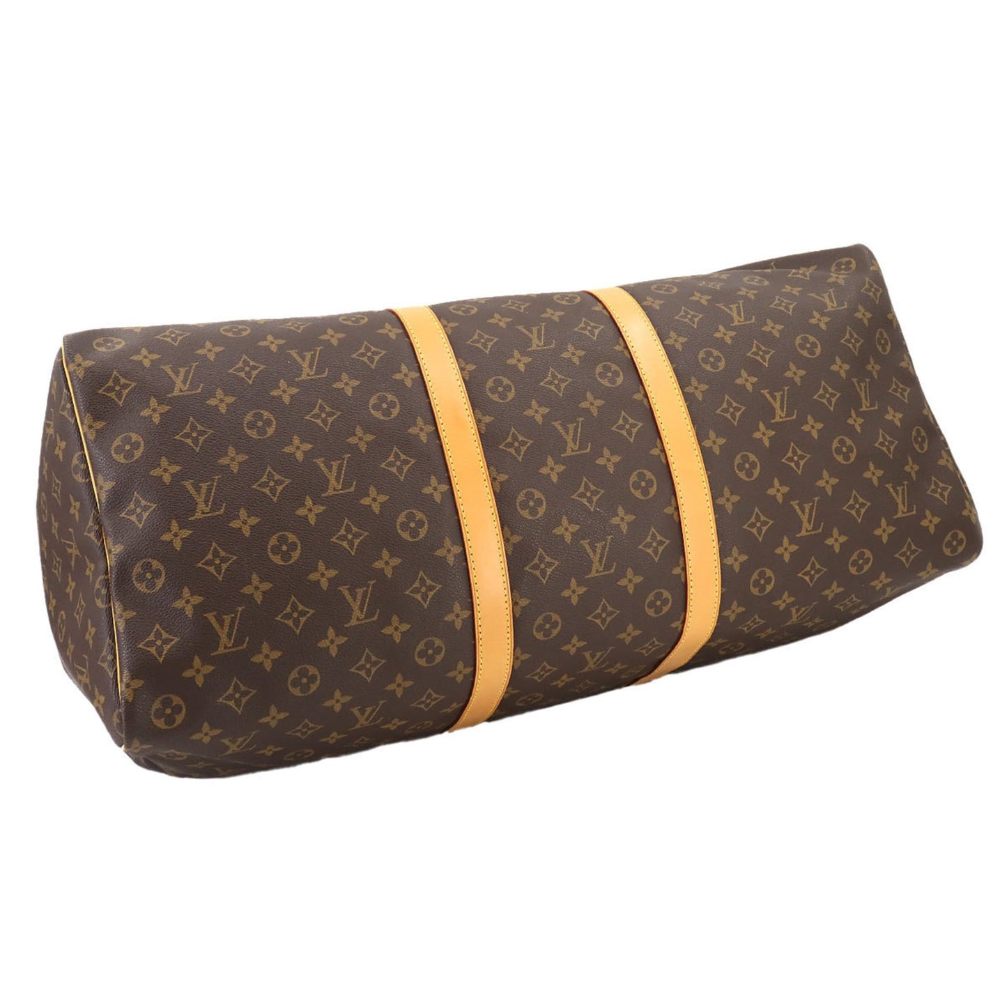 Louis Vuitton Keepall 60 Brown Canvas Travel Bag