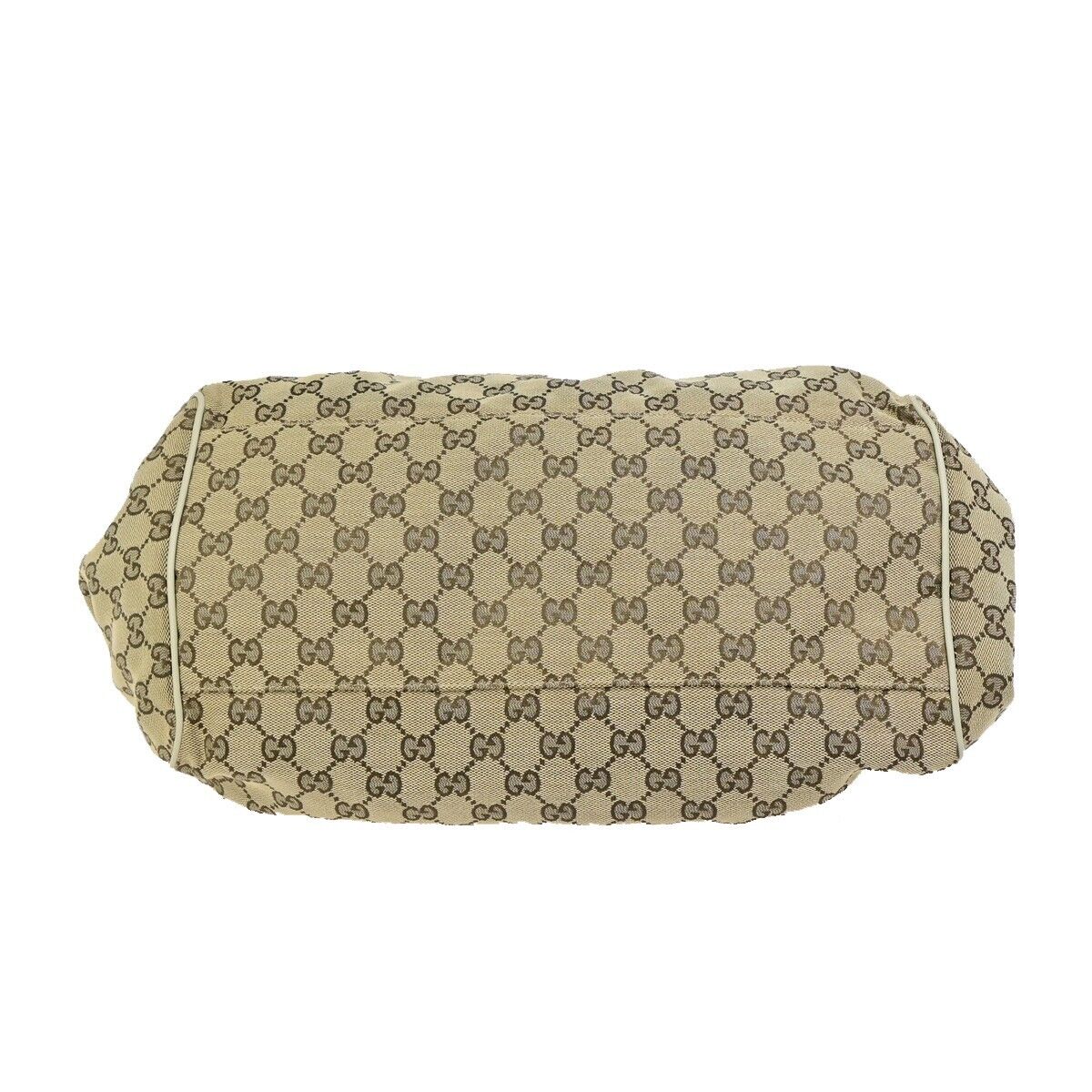 Gucci Sukey Brown Canvas Shoulder Bag