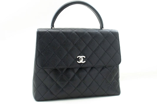 Chanel Coco Handle Black Leather Shoulder Bag