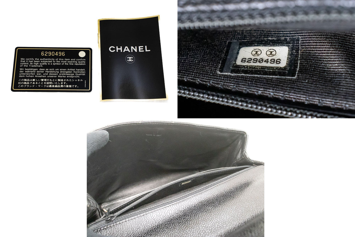 Chanel Coco Handle Black Leather Shoulder Bag