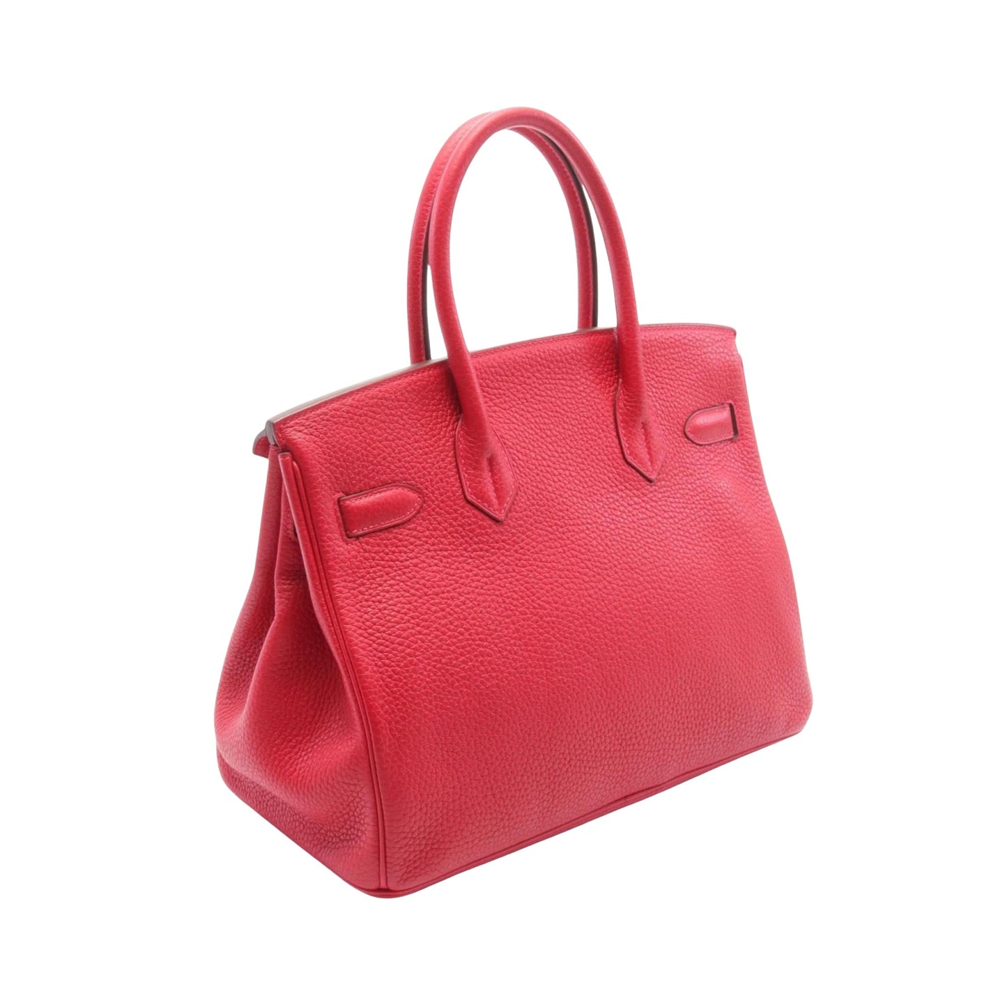 Hermès Birkin 30 Red Leather Hand Bag