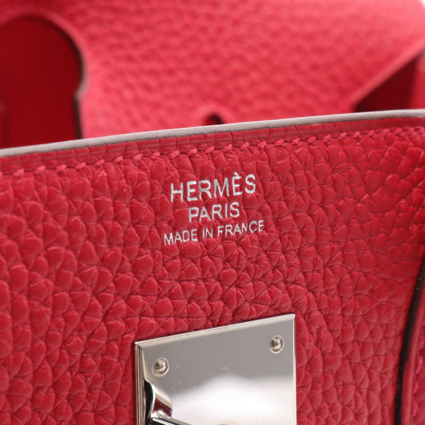 Hermès Birkin 30 Red Leather Hand Bag