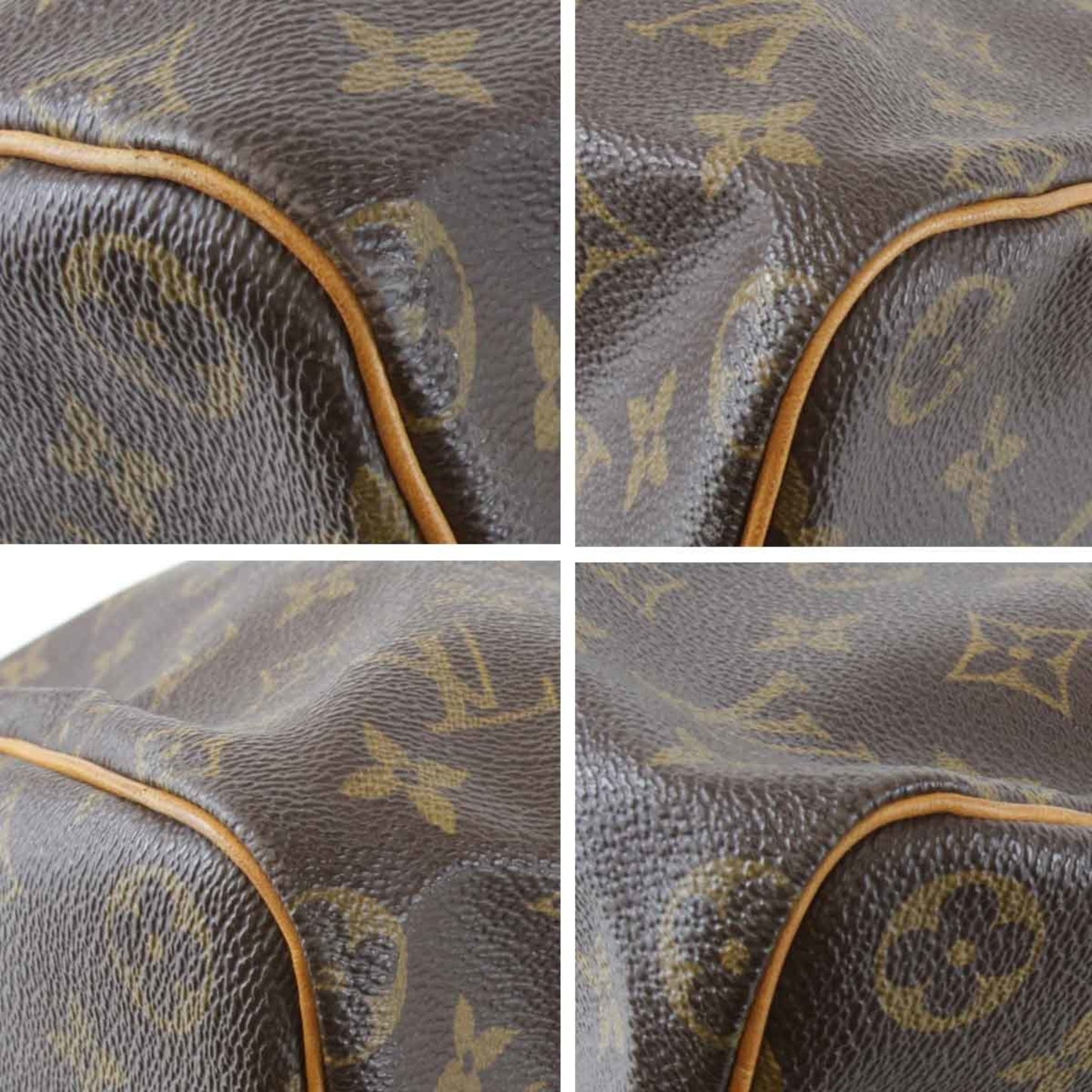 Louis Vuitton Speedy 40 Brown Canvas Travel Bag