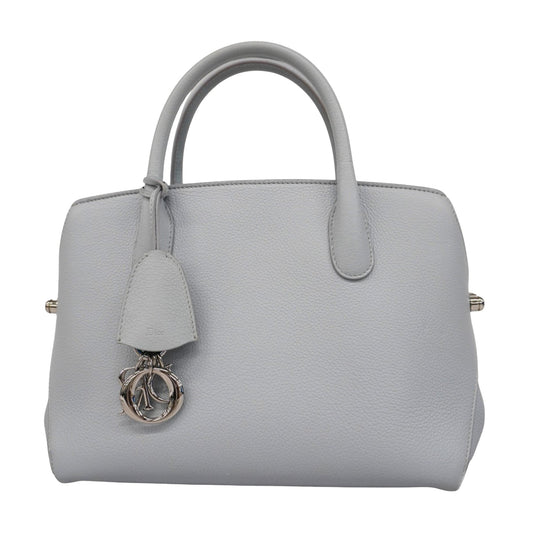 Dior Open bar Blue Leather Hand Bag