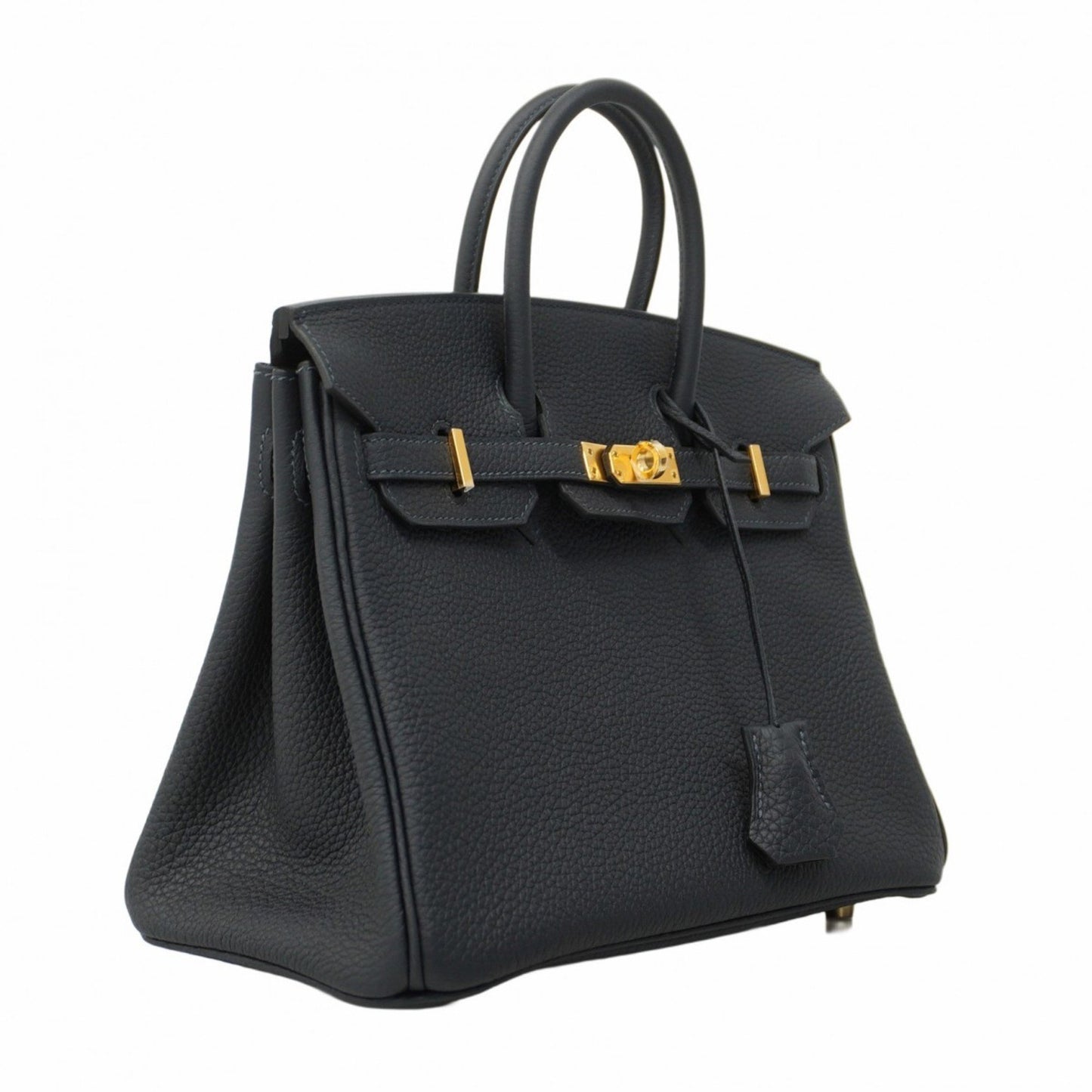 Hermès Birkin 25 Black Leather Hand Bag