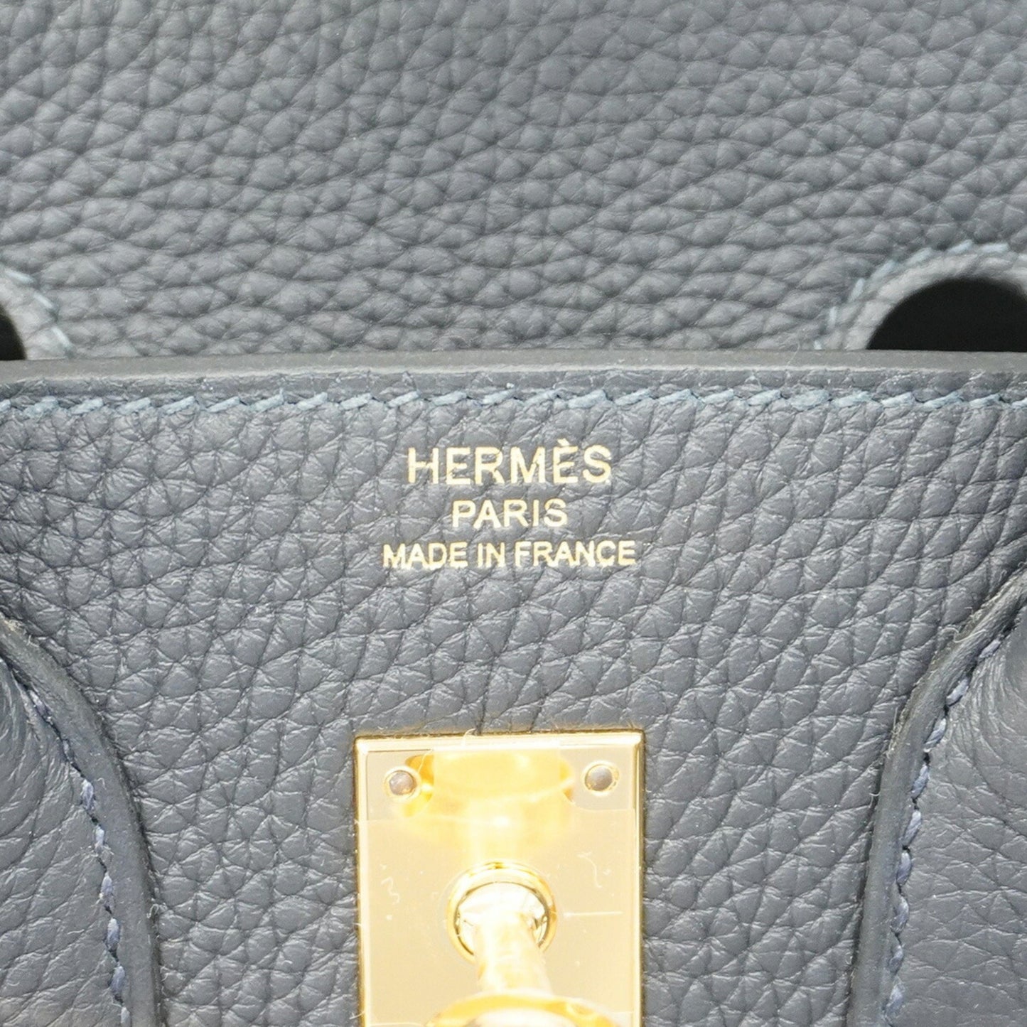 Hermès Birkin 25 Black Leather Hand Bag