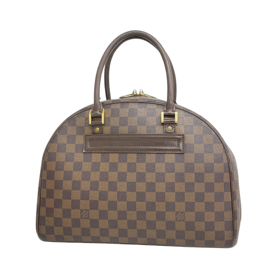 Louis Vuitton Nolita Brown Canvas Hand Bag