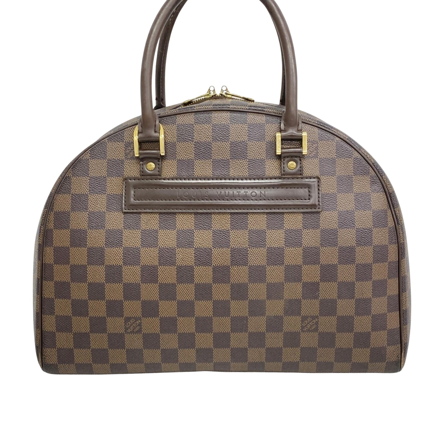 Louis Vuitton Nolita Brown Canvas Hand Bag