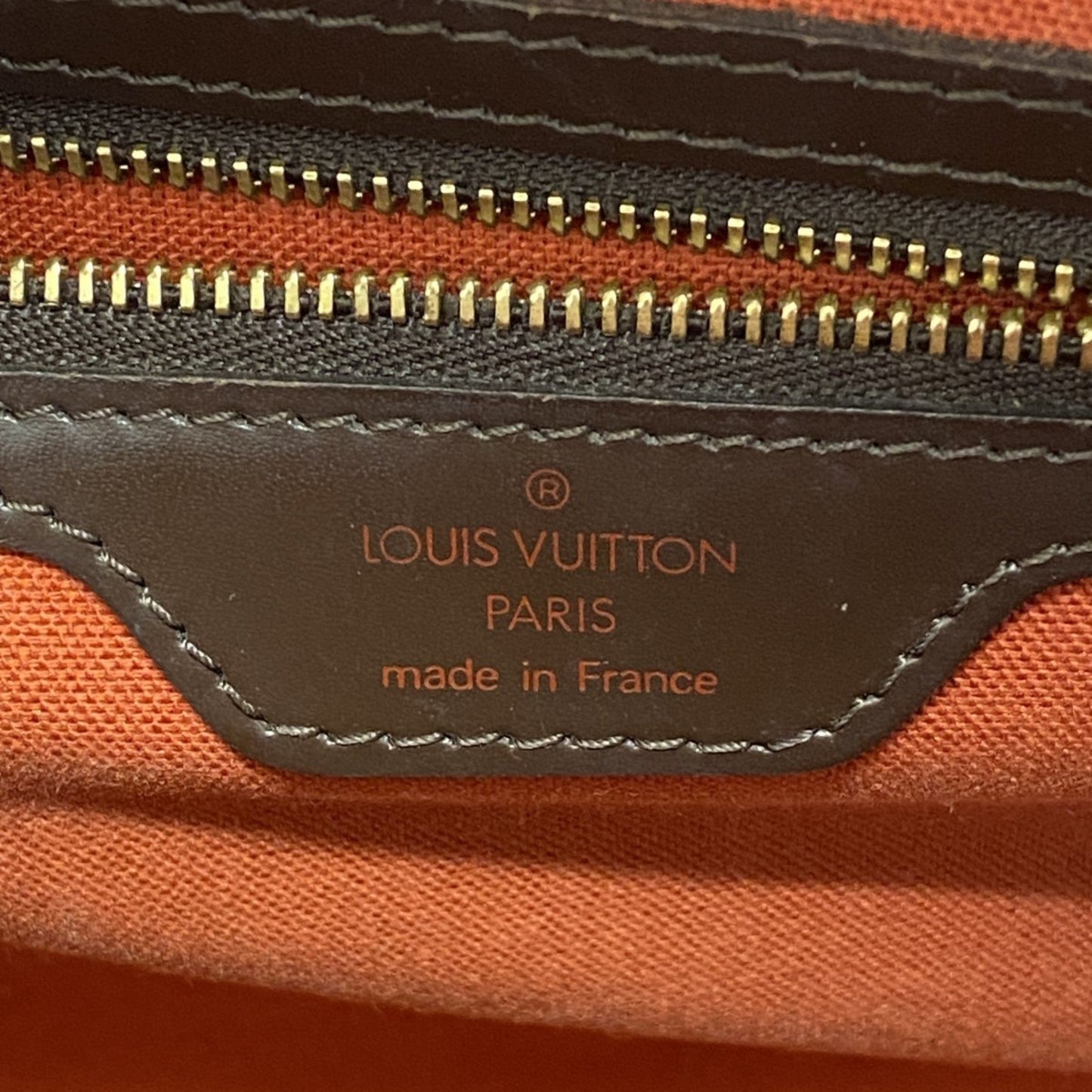 Louis Vuitton Nolita Brown Canvas Hand Bag