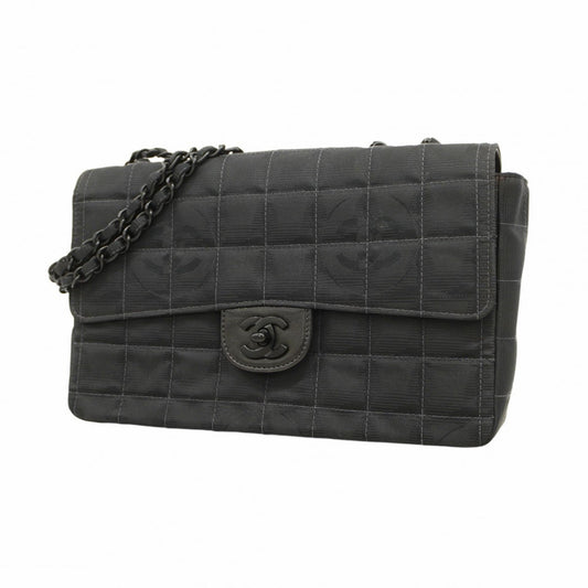 Chanel Timeless Black Synthetic Shoulder Bag