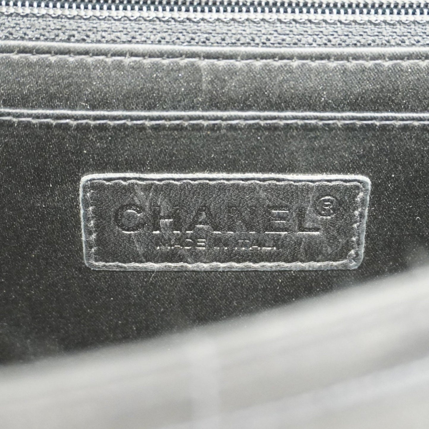 Chanel Timeless Black Synthetic Shoulder Bag