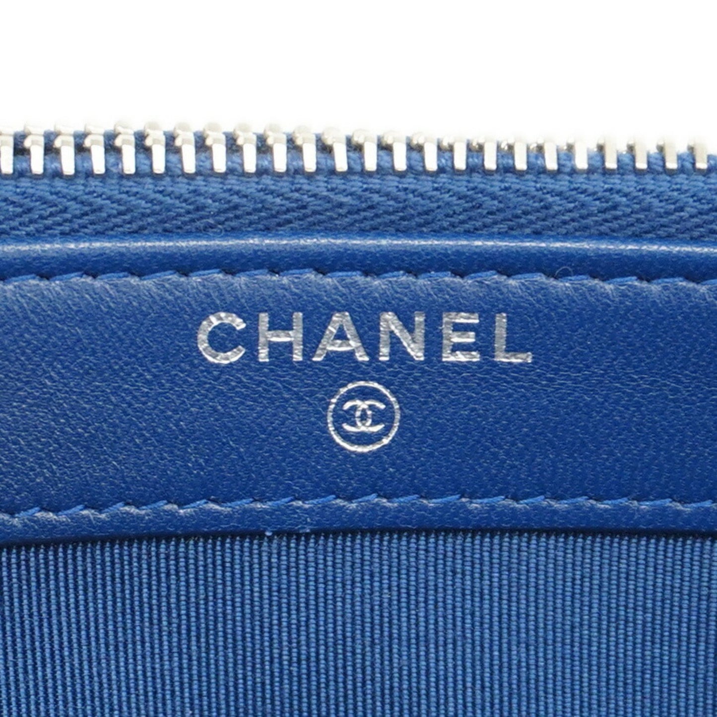 Chanel Wallet On Chain Navy Leather Shoulder Bag