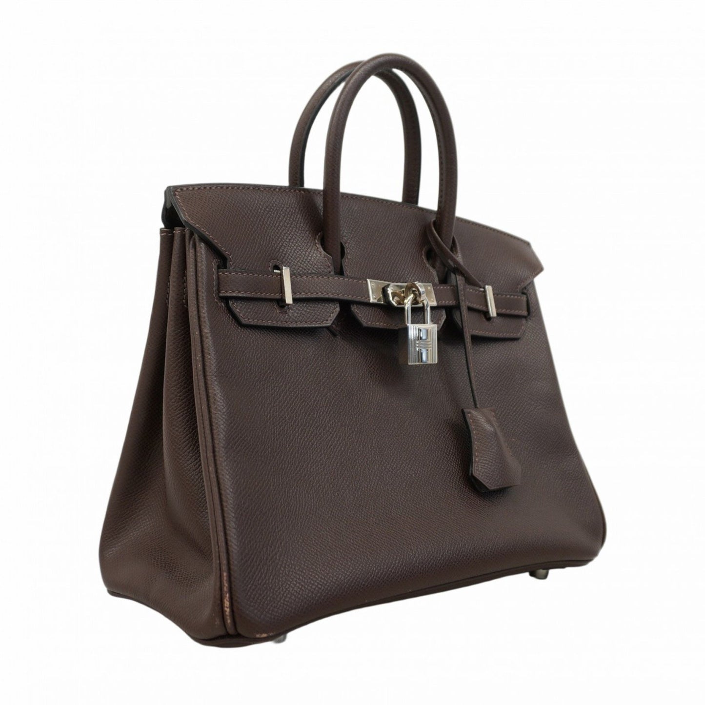 Hermès Birkin 25 Brown Leather Hand Bag