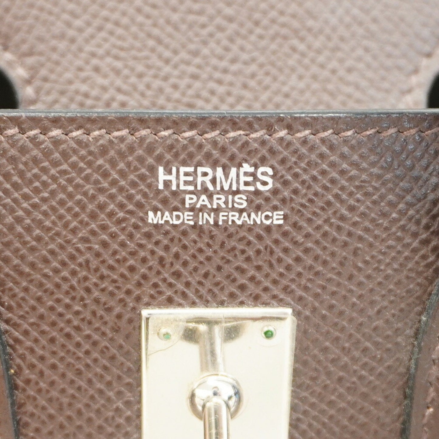 Hermès Birkin 25 Brown Leather Hand Bag