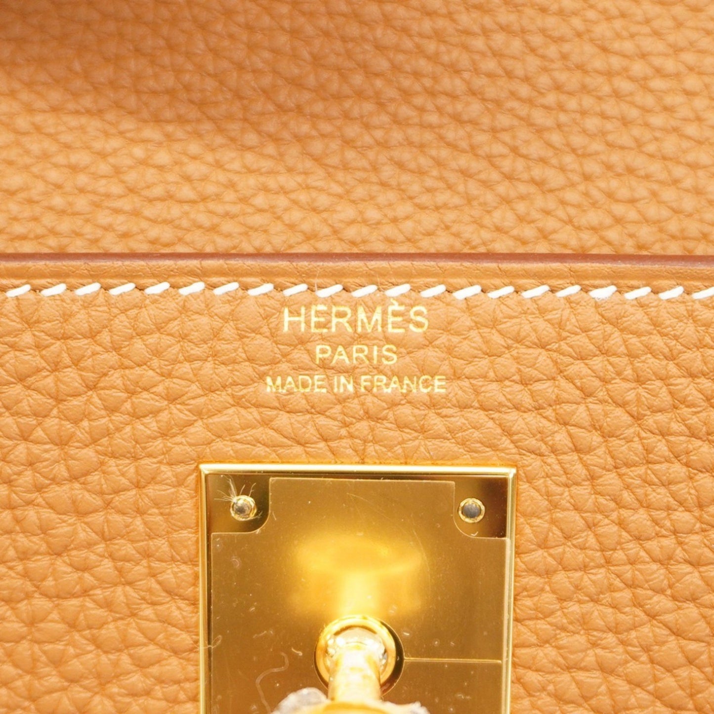 Hermès Kelly 28 Brown Leather Hand Bag