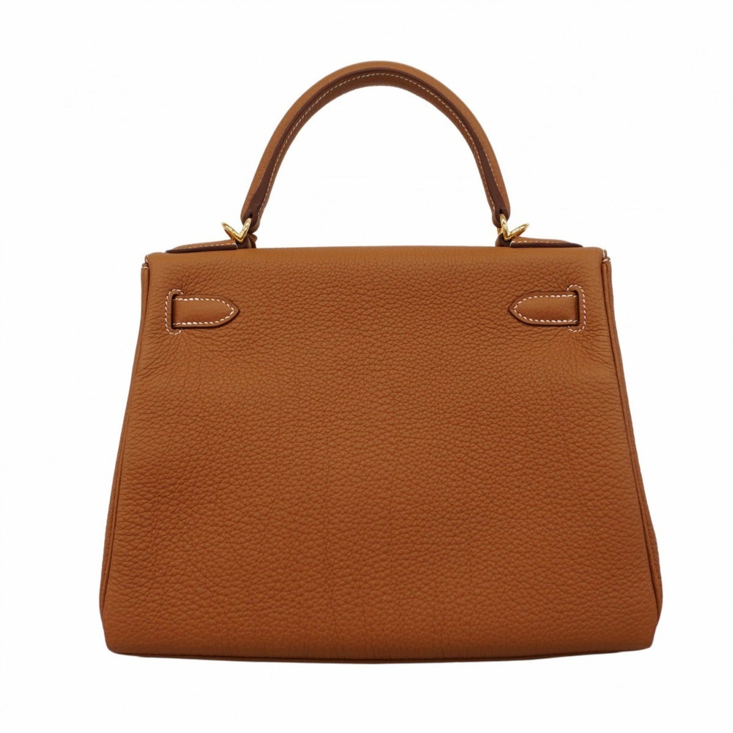 Hermès Kelly 28 Brown Leather Hand Bag