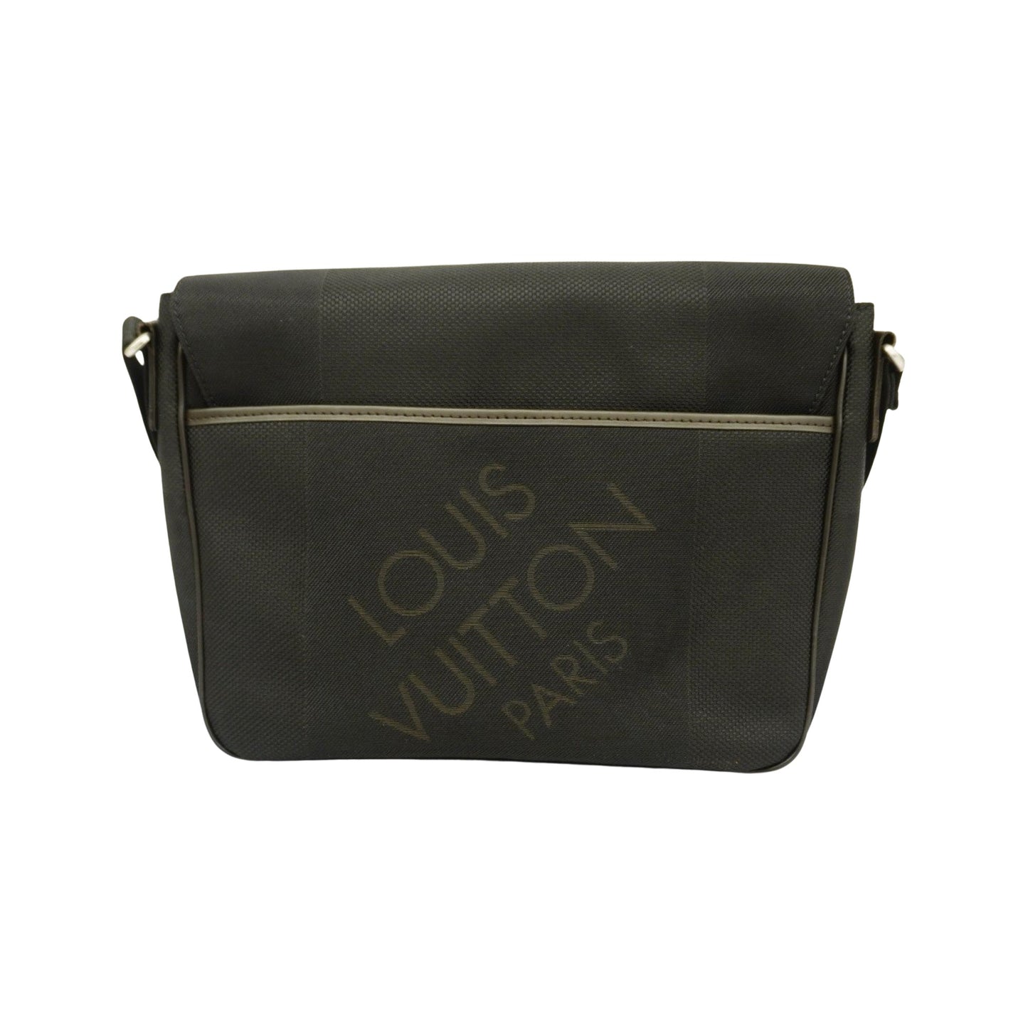 Louis Vuitton Petit messager Black Canvas Shoulder Bag