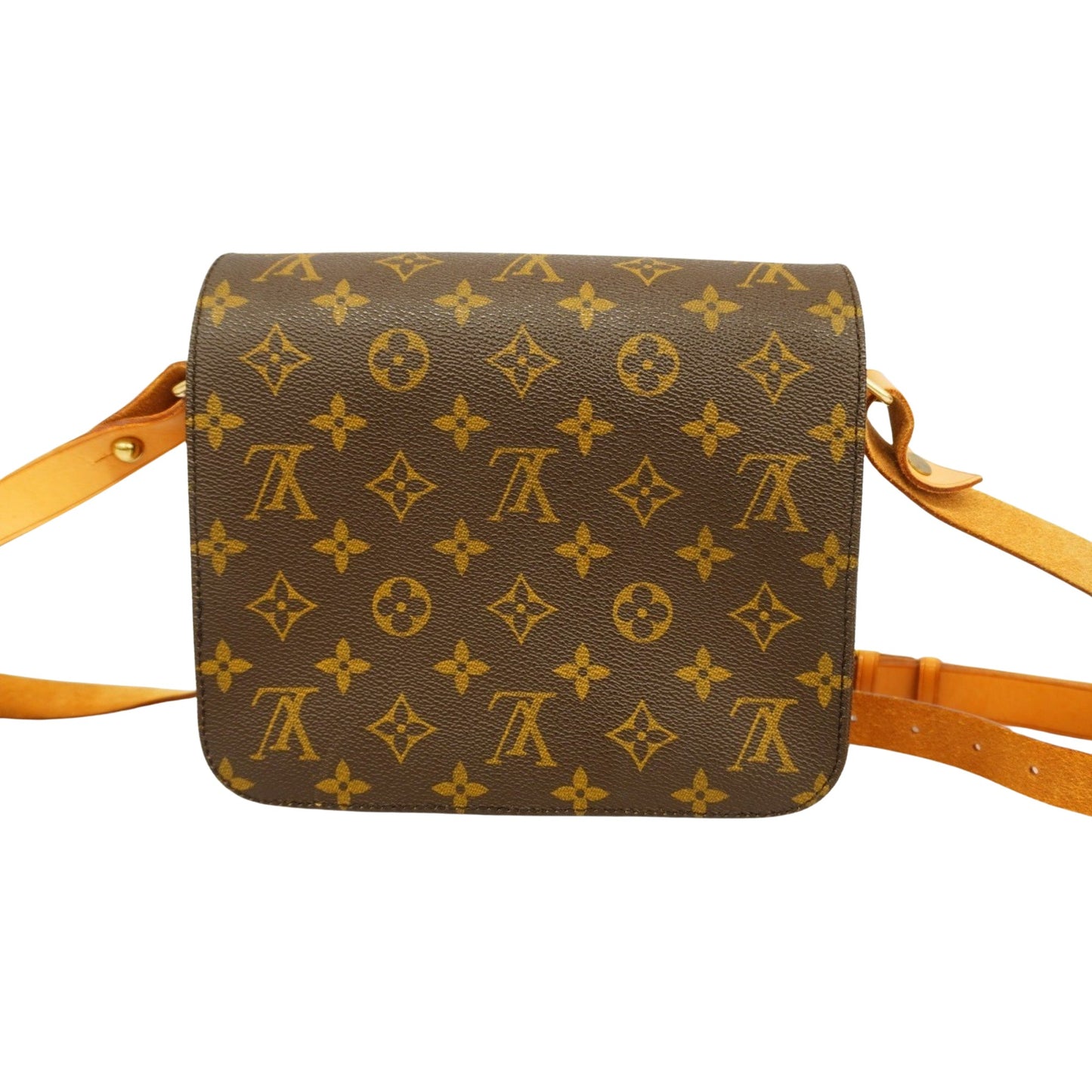 Louis Vuitton Cartouchière Brown Canvas Shoulder Bag