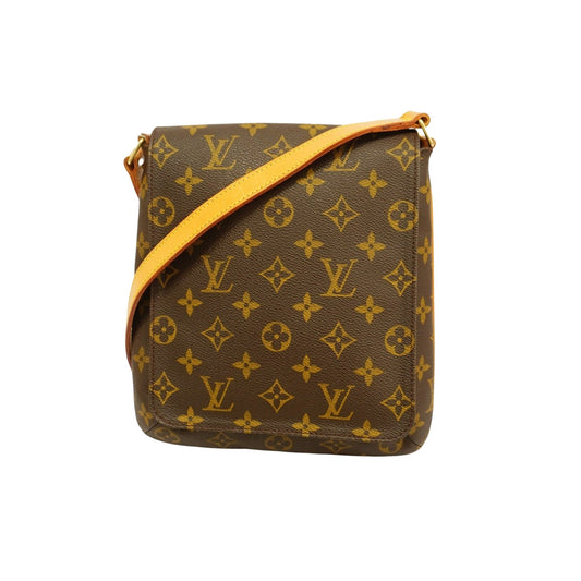 Louis Vuitton Musette Salsa Brown Canvas Shoulder Bag