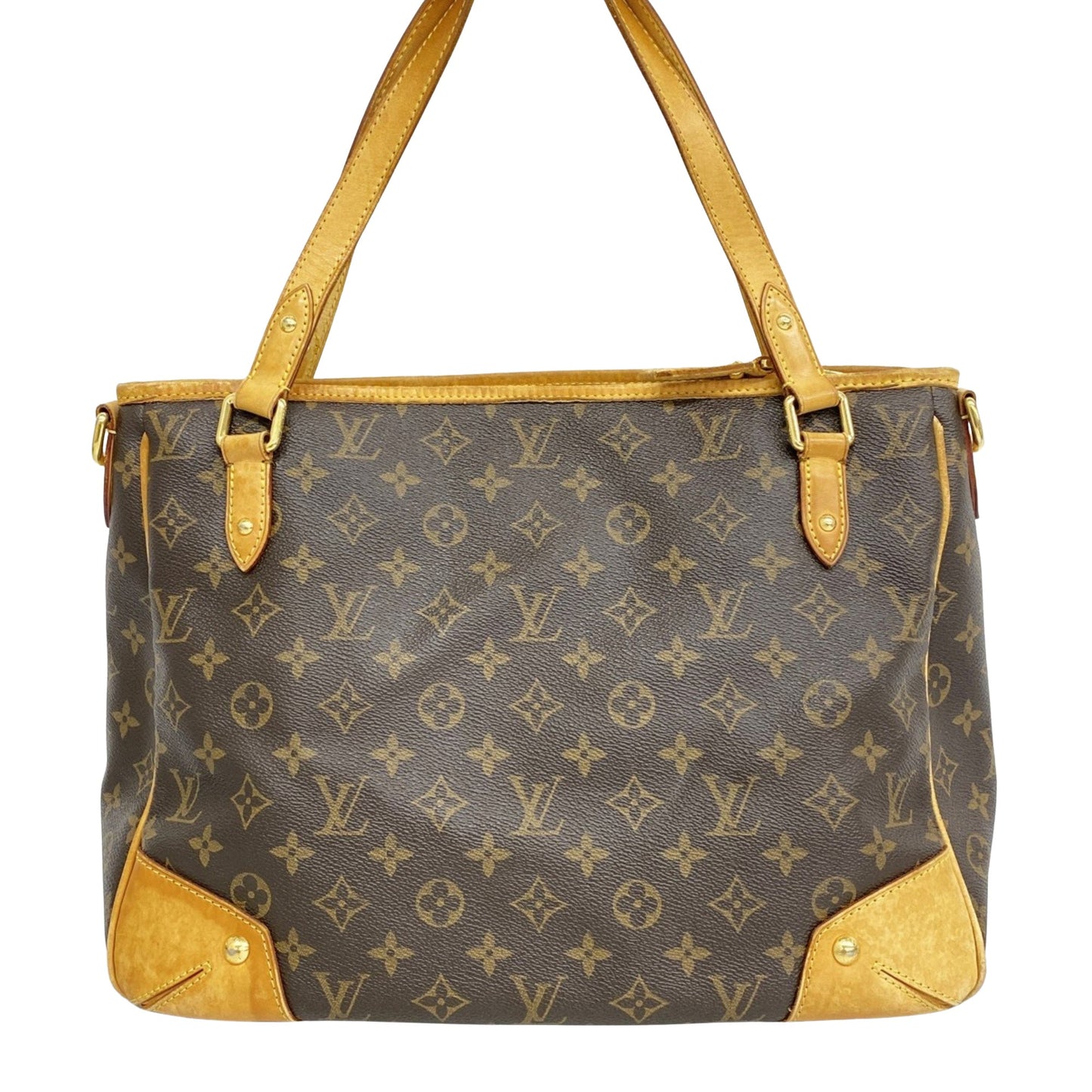 Louis Vuitton Estrela Brown Canvas Tote Bag