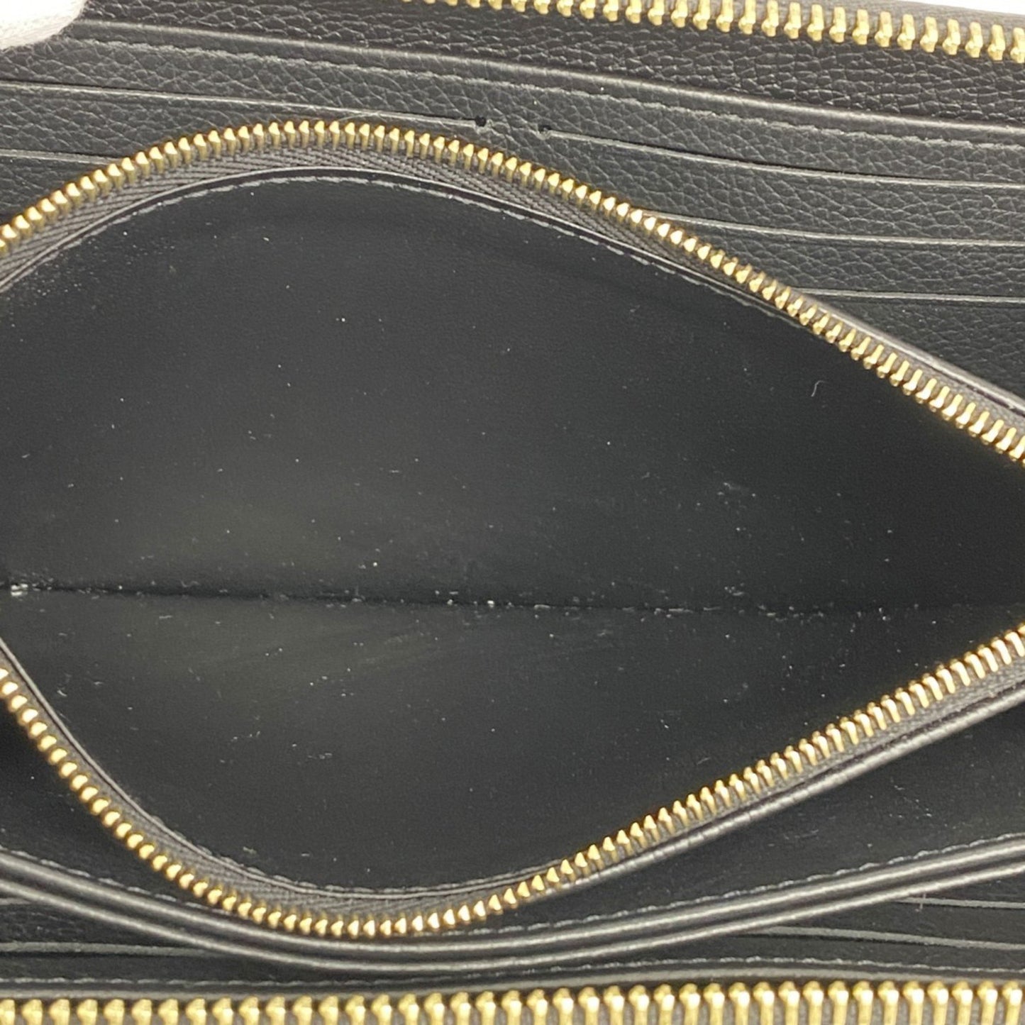 Louis Vuitton Portefeuille zippy Black Leather Wallet Accessories