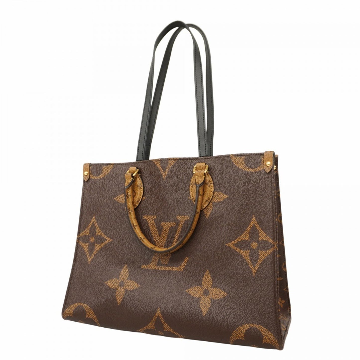 Louis Vuitton Onthego Brown Canvas Tote Bag