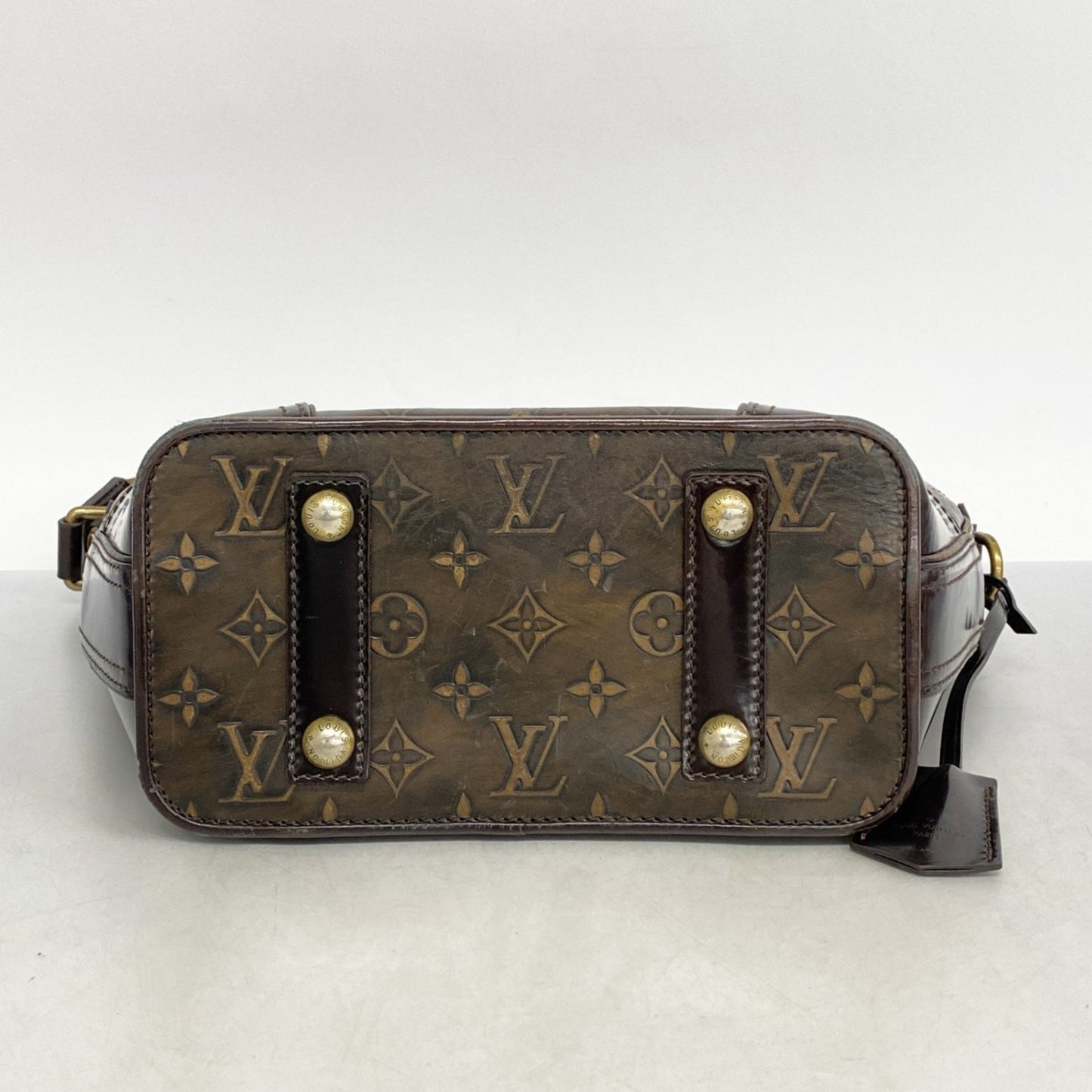 Louis Vuitton Brown Leather Shoulder Bag