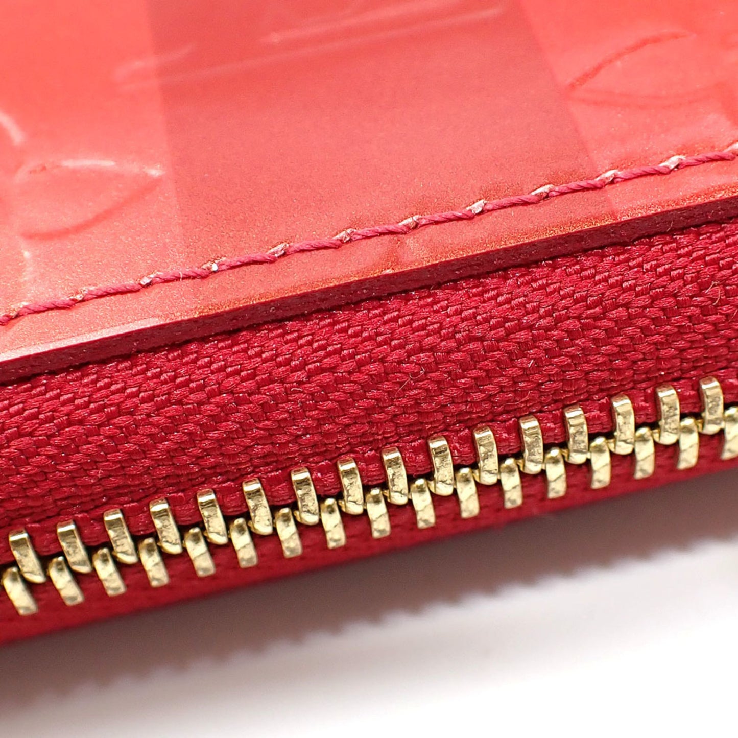 Louis Vuitton Red Patent Leather Wallet Accessories