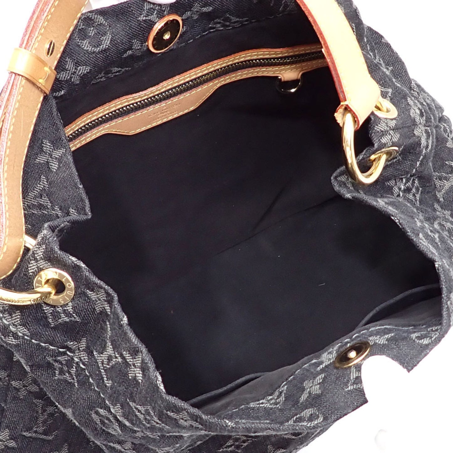 Louis Vuitton Daily Black Denim - Jeans Shoulder Bag